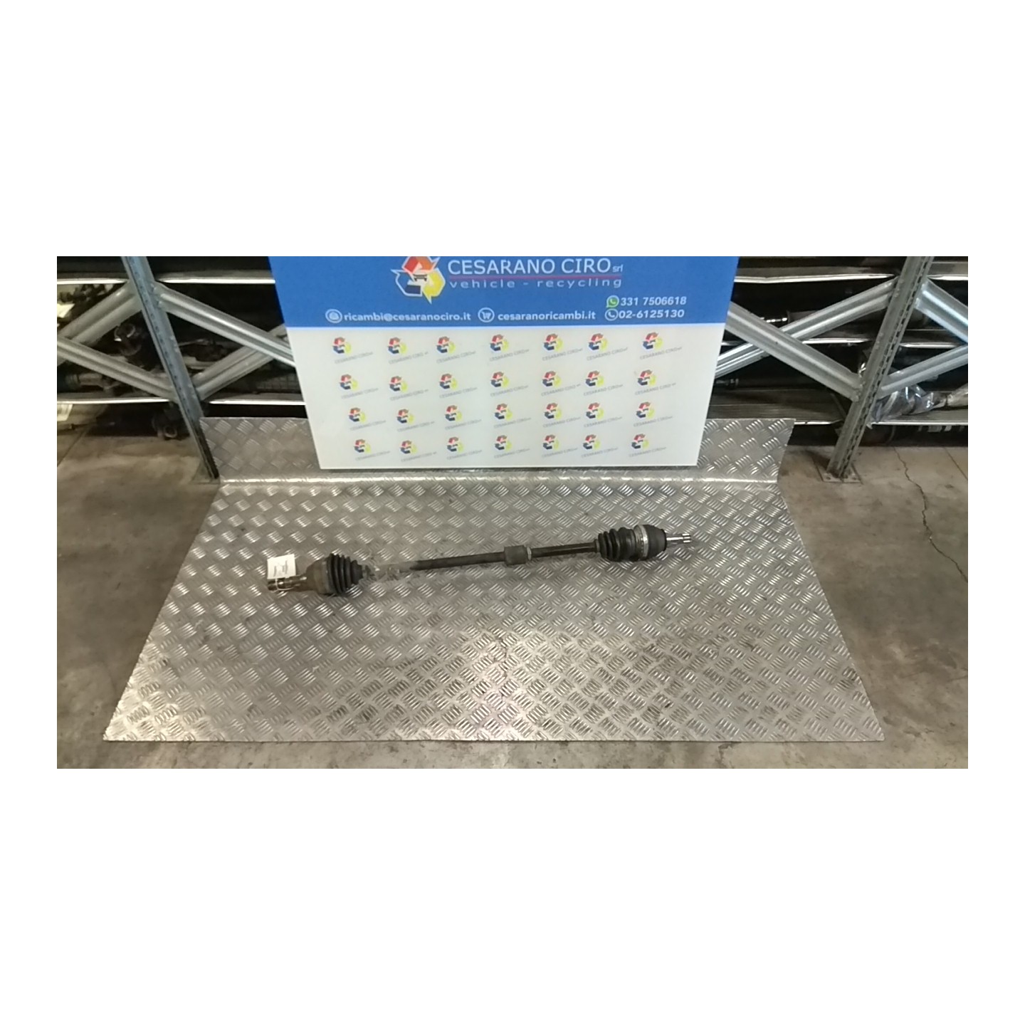 SEMIALBERO ANT. COMPL. DX. 040 OPEL ASTRA (P10) (10/09-06/18) A14XER 13250861