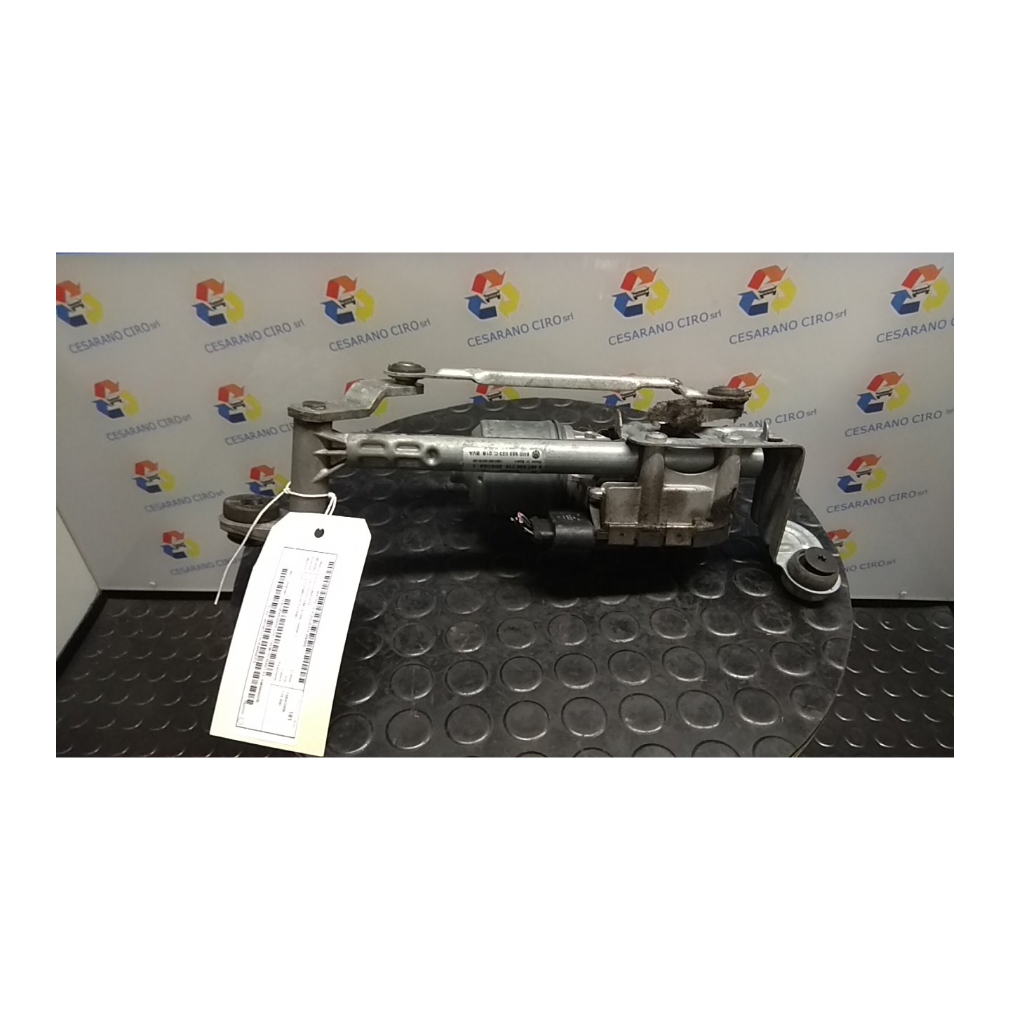 MECCANISMO TERGIPARABREZZA CON MOTORINO SX. 065 VOLKSWAGEN GOLF PLUS (5M) (01/05-04/09) BKC 5M0955023E