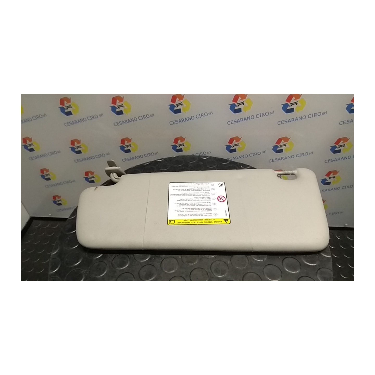 ALETTA PARASOLE PARABREZZA C/SPECCHIETTO ILLUMINATO DX. 087 OPEL MERIVA (S10) (04/10-) A14XER 13397788
