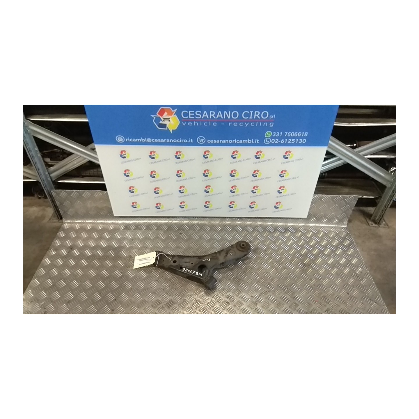 BRACCIO OSCILLANTE SOSP. ANT. DX. 138 SUZUKI ALTO (03/09-) K10B 45201M68K00000