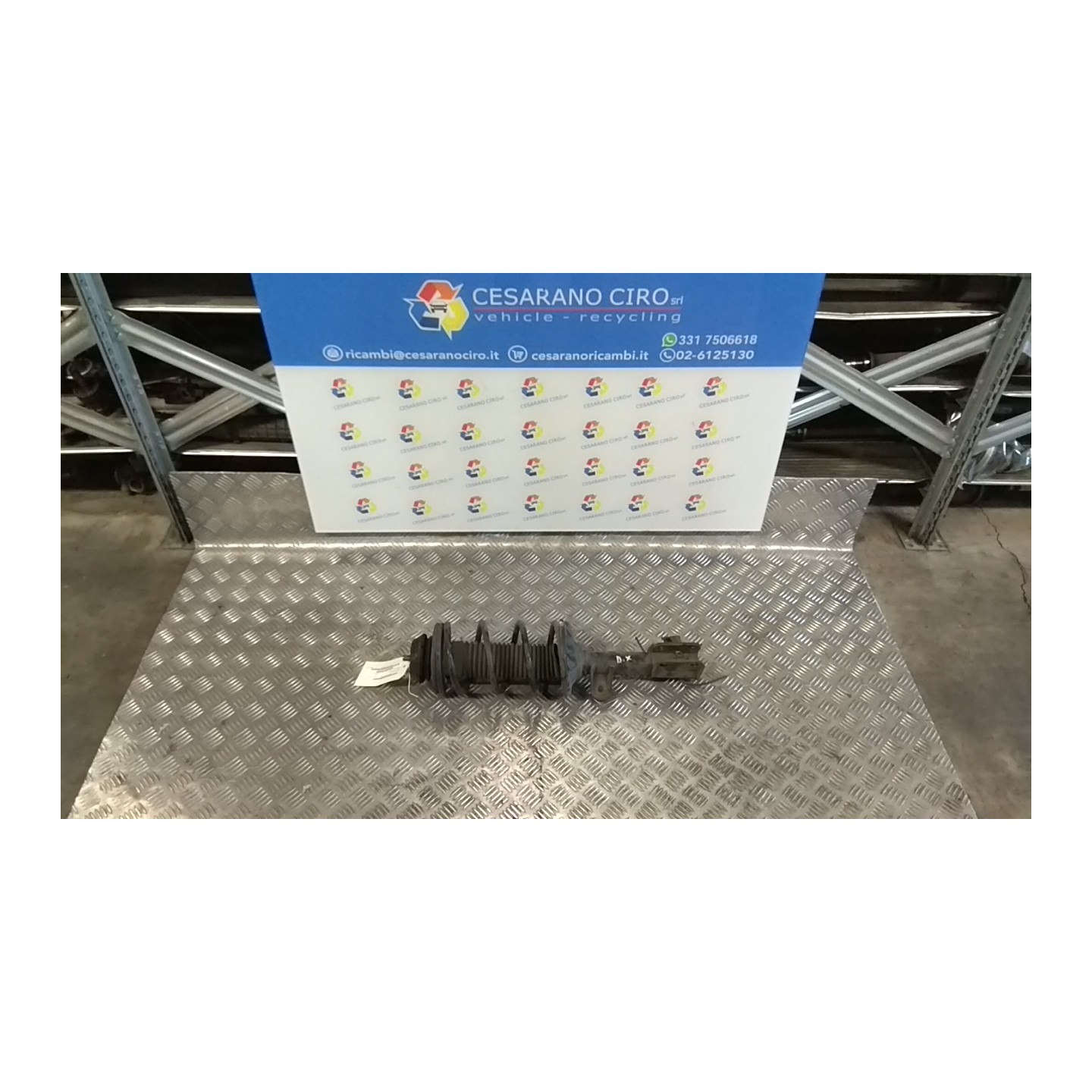 AMMORTIZZATORE ANT. DX. 145 SUZUKI ALTO (03/09-) K10B 41601M68K00