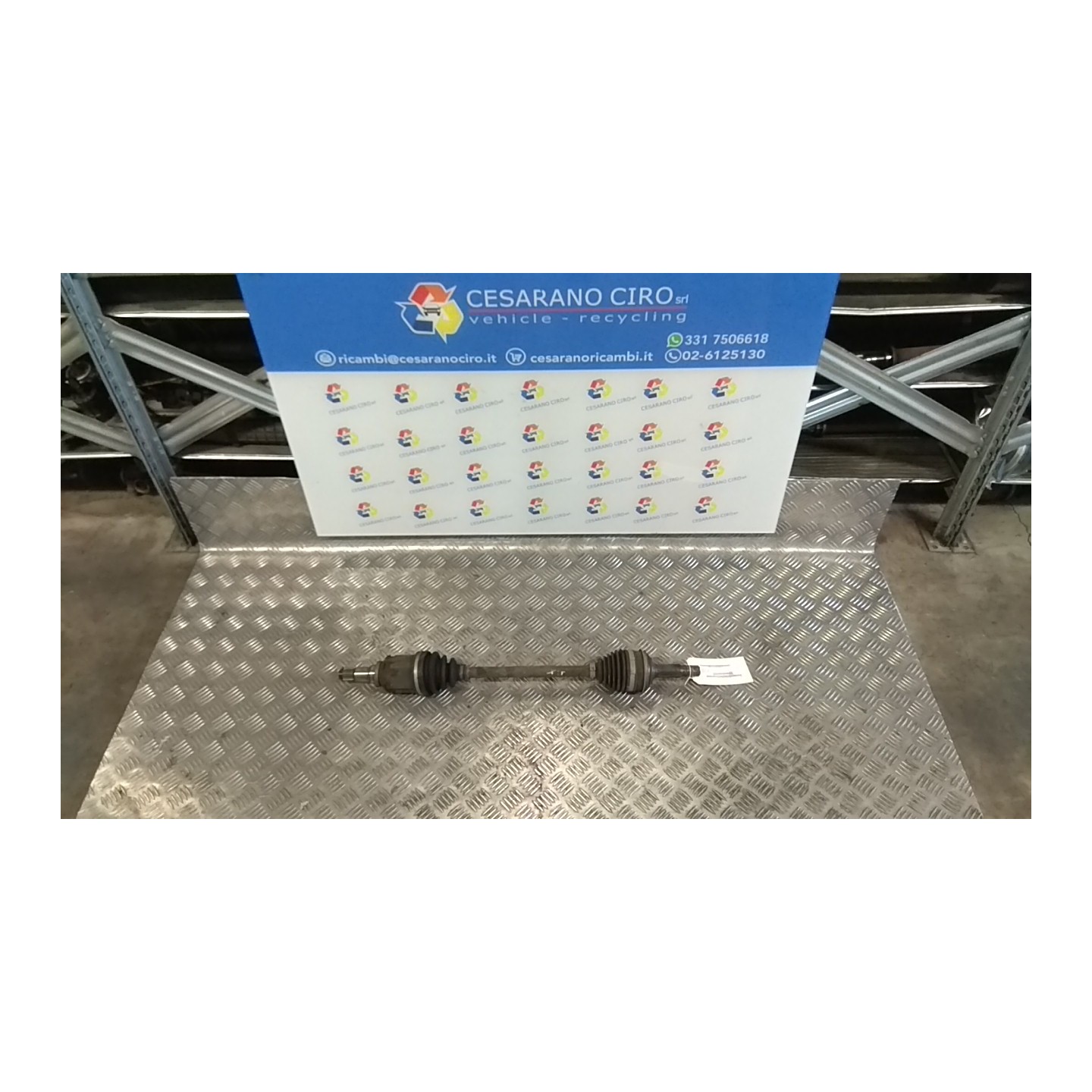 SEMIALBERO ANT. COMPL. SX. 124 TOYOTA IQ (01/09-12/14) 1KRFE 4342074010