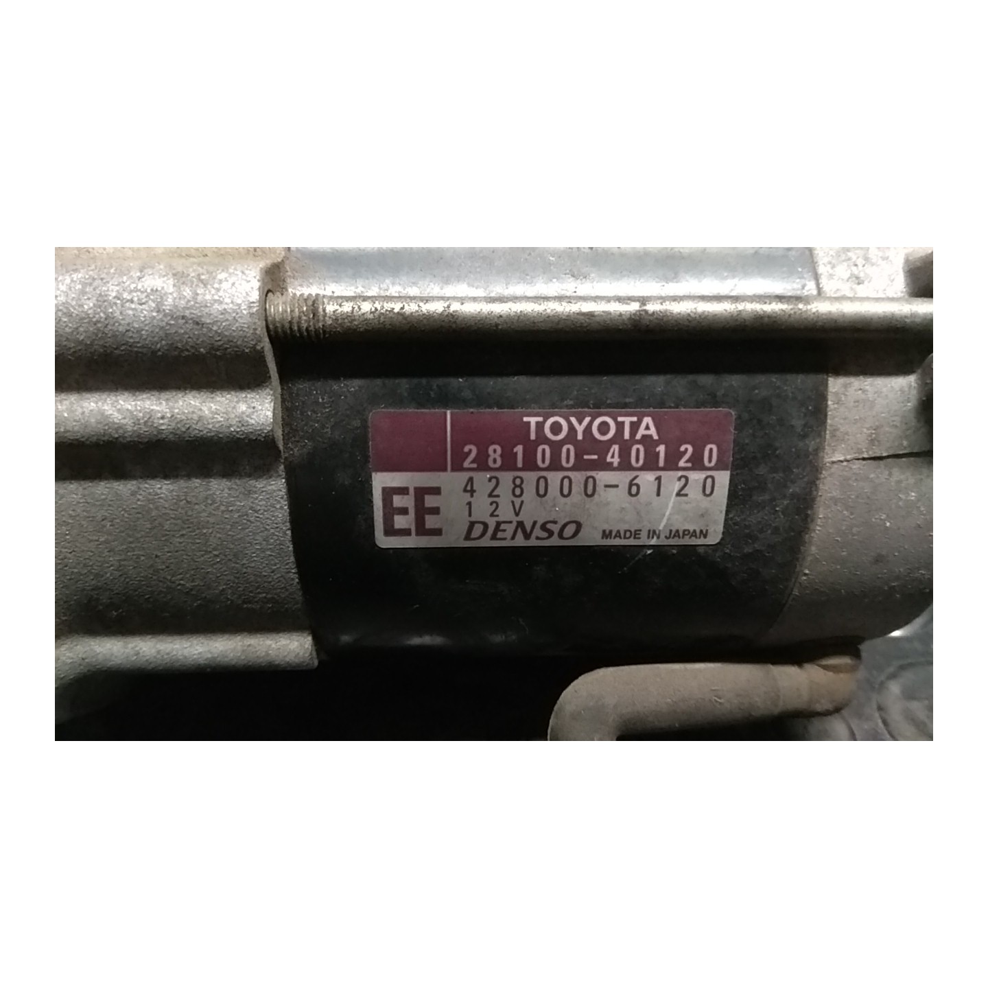MOTORINO AVVIAMENTO 009 TOYOTA IQ (01/09-12/14) 1KRFE 2810040120