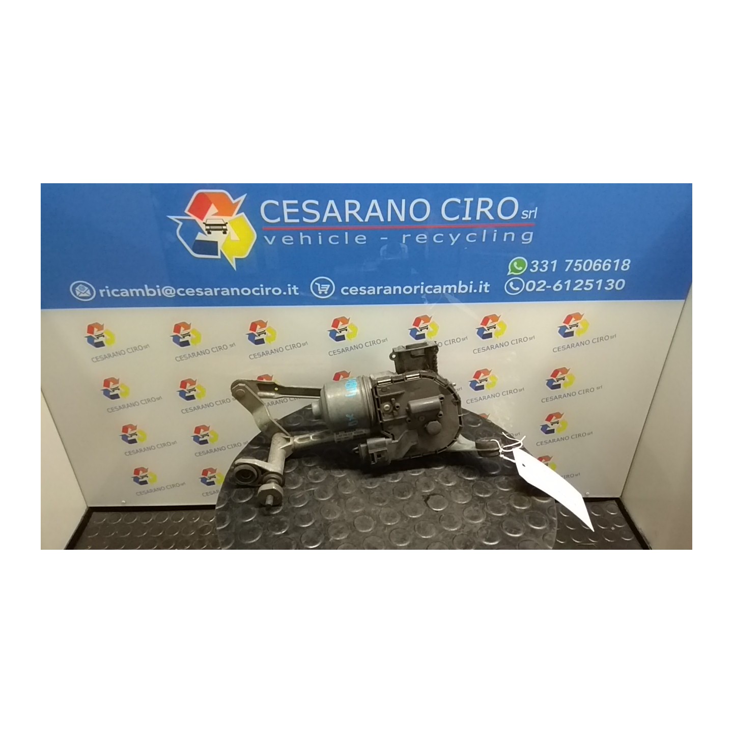 MOTORINO TERGIPARABREZZA DIVERGENTE DX. 060 SEAT LEON (1P) (06/05-02/13) BXE 1P0955120