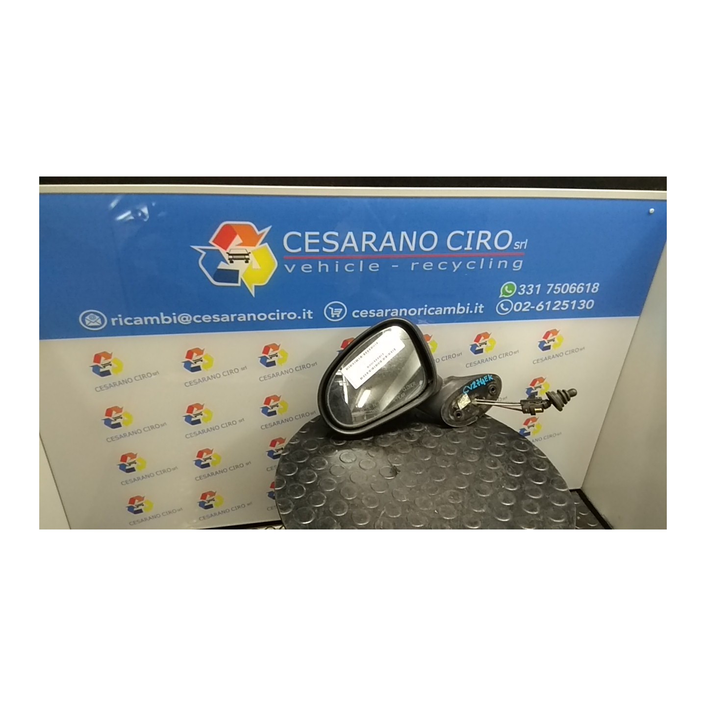 RETROVISORE EST. SX. 069 CHEVROLET (DAEWOO) MATIZ (M200) (04/05-12/10) B10S1 96600405