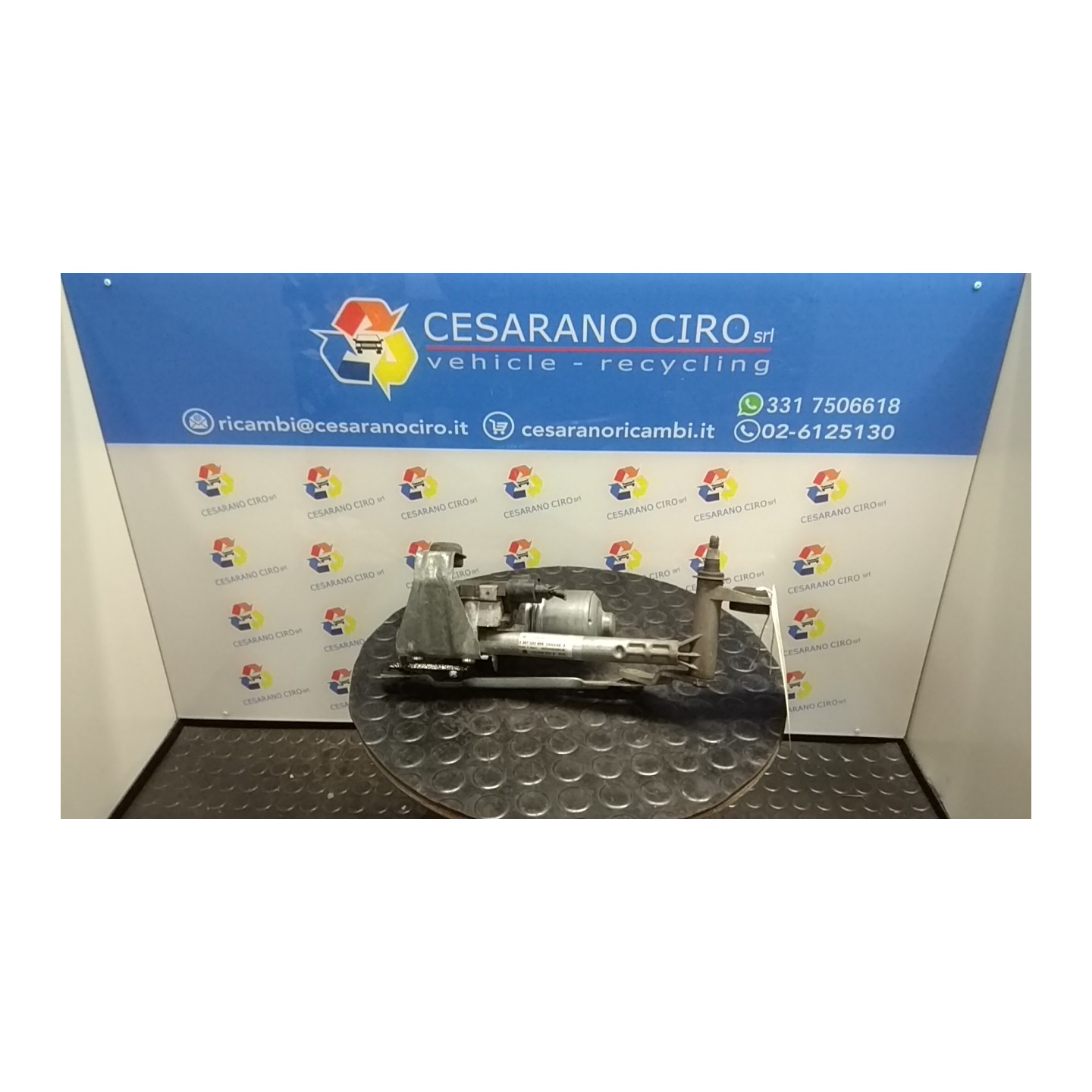 MOTORINO TERGIPARABREZZA DIVERGENTE SX. 102 VOLKSWAGEN TOURAN (1T) (02/03-11/10) BKC 1T0955023E