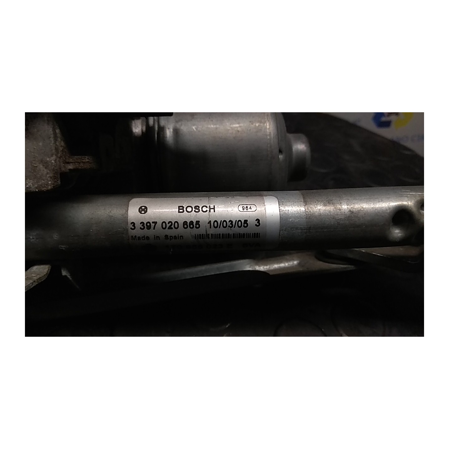 MOTORINO TERGIPARABREZZA DIVERGENTE SX. 102 VOLKSWAGEN TOURAN (1T) (02/03-11/10) BKC 1T0955023E