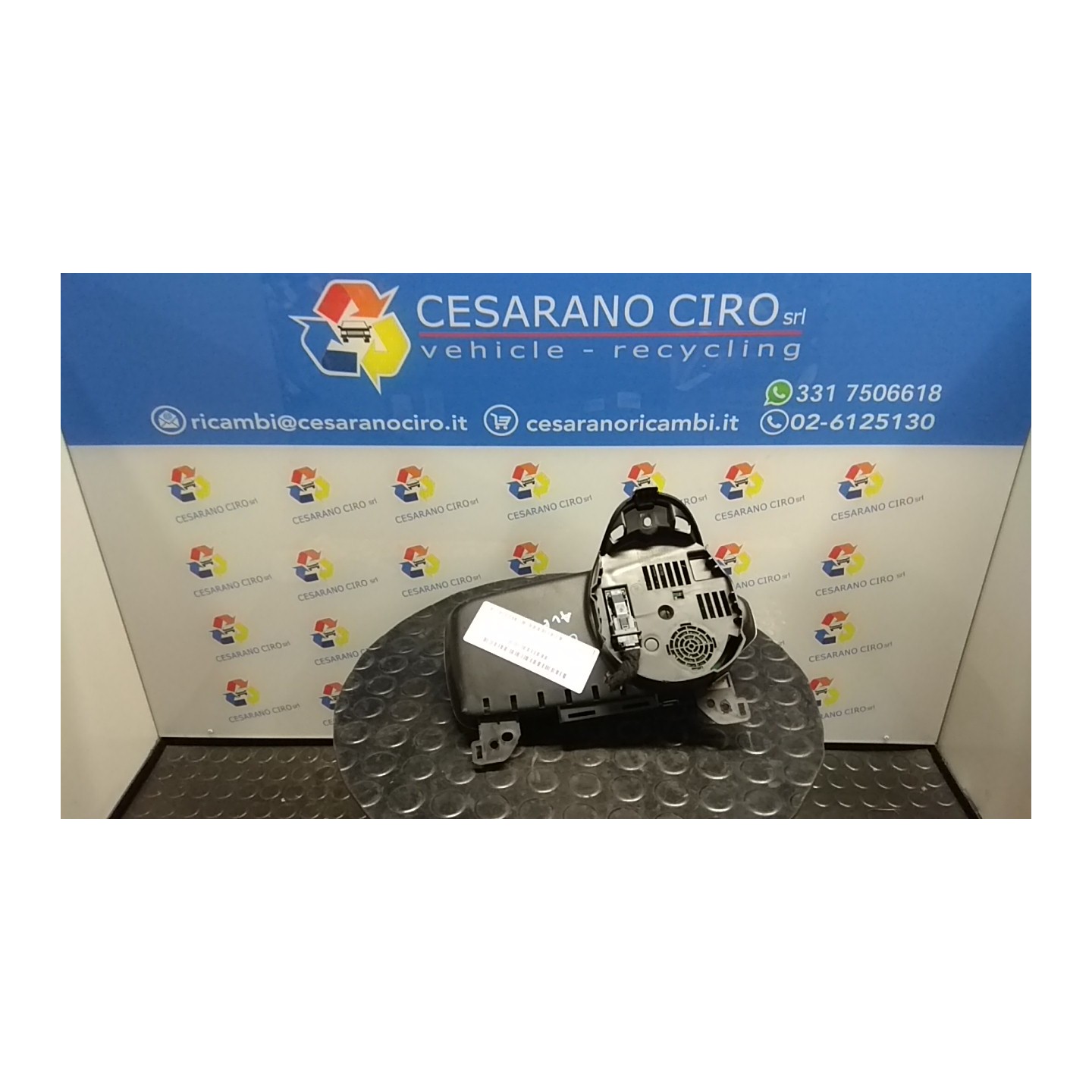 QUADRO STRUMENTI COMPL. S/START/STOP 106 CHEVROLET (DAEWOO) AVEO (T300) (05/11-) A12XER 95933107