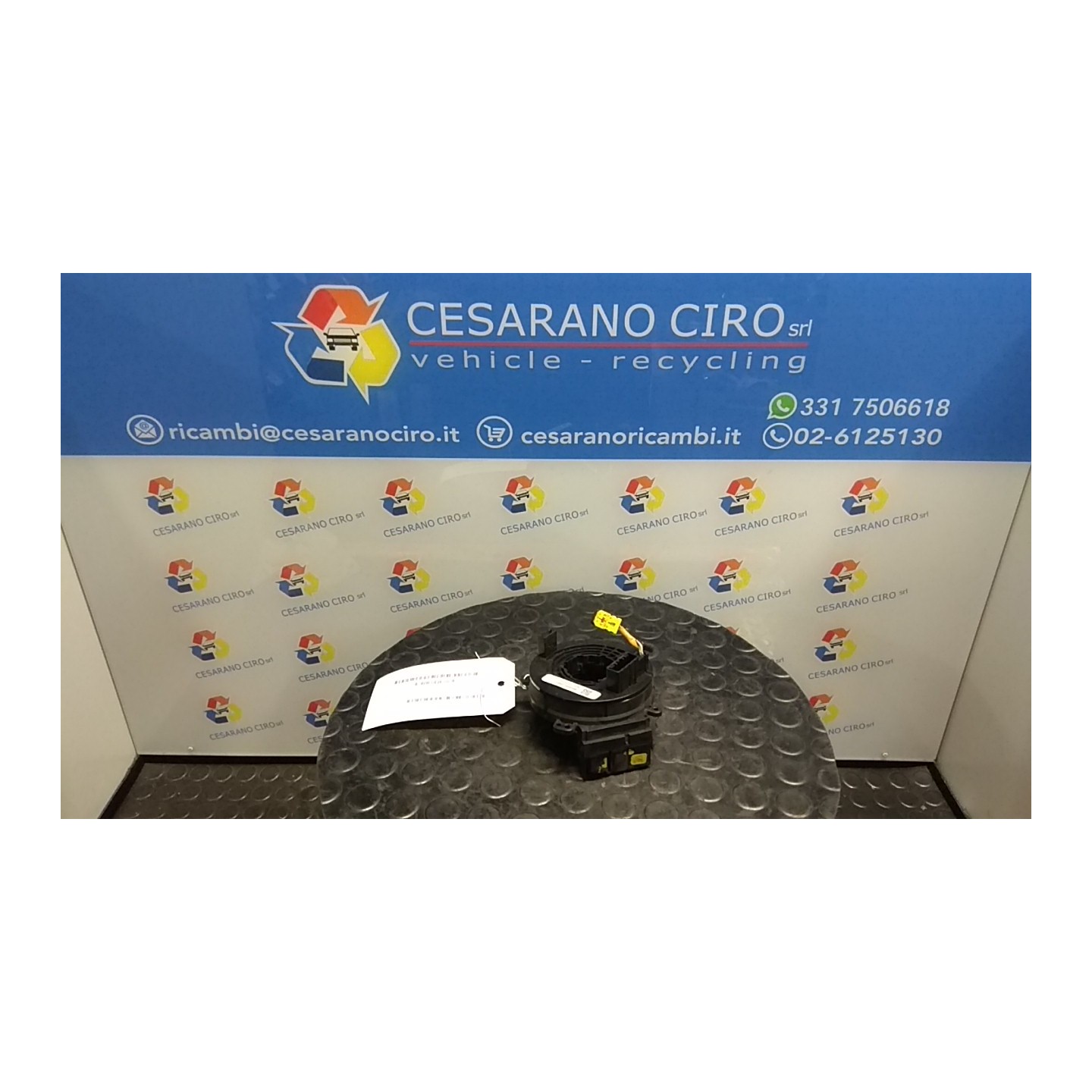 CONTATTO SPIRALIFORME AIRBAG 108 CHEVROLET (DAEWOO) AVEO (T300) (05/11-) A12XER 95019463