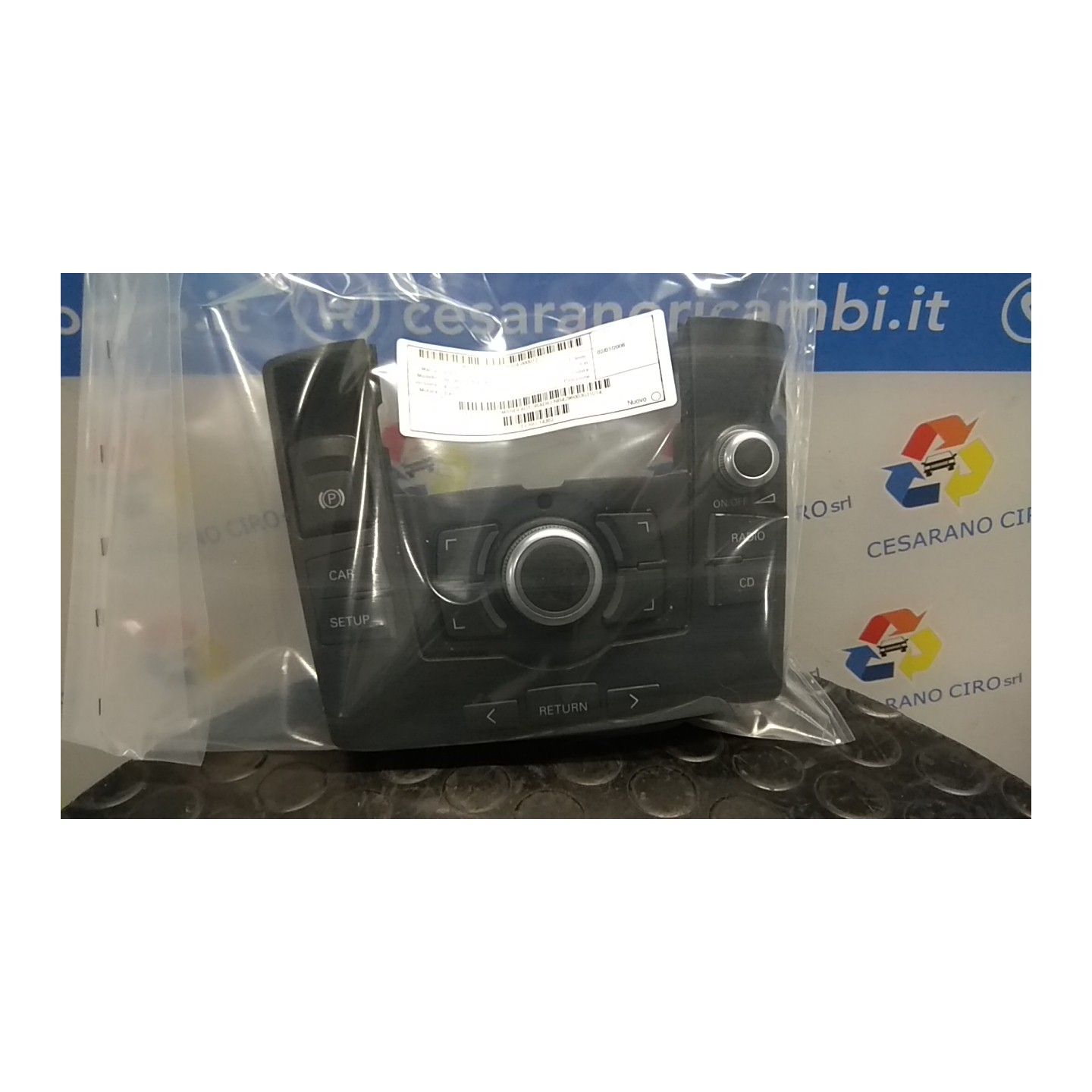 BLOCCO COMANDI AUTORADIO 072 AUDI A6 (4F) (03/04-06/09) BAT NB4296003031014