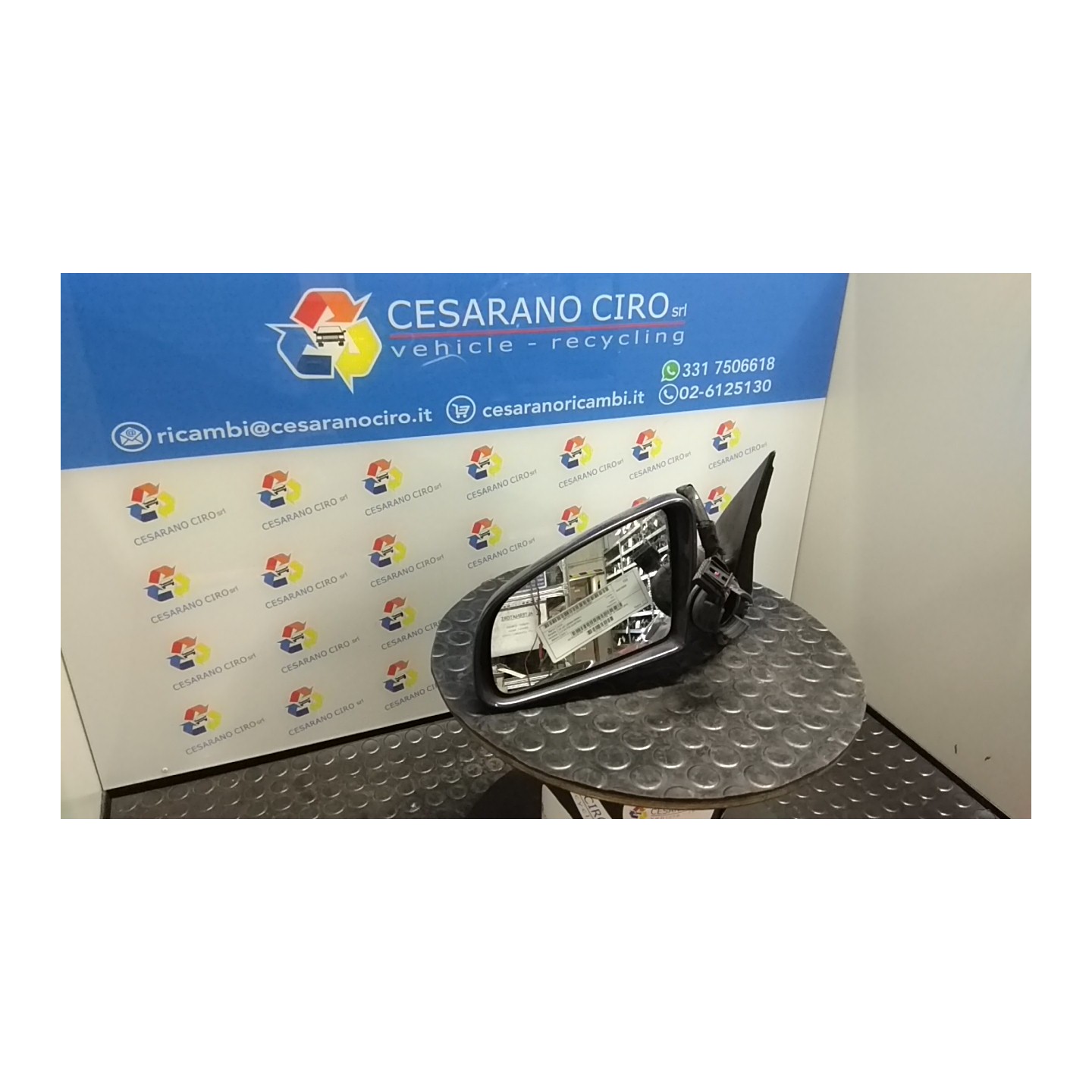 RETROVISORE EST. REGOLAZ. ELETTR. SX. 081 AUDI A6 (4F) (03/04-06/09) BAT 4F1858531J01C