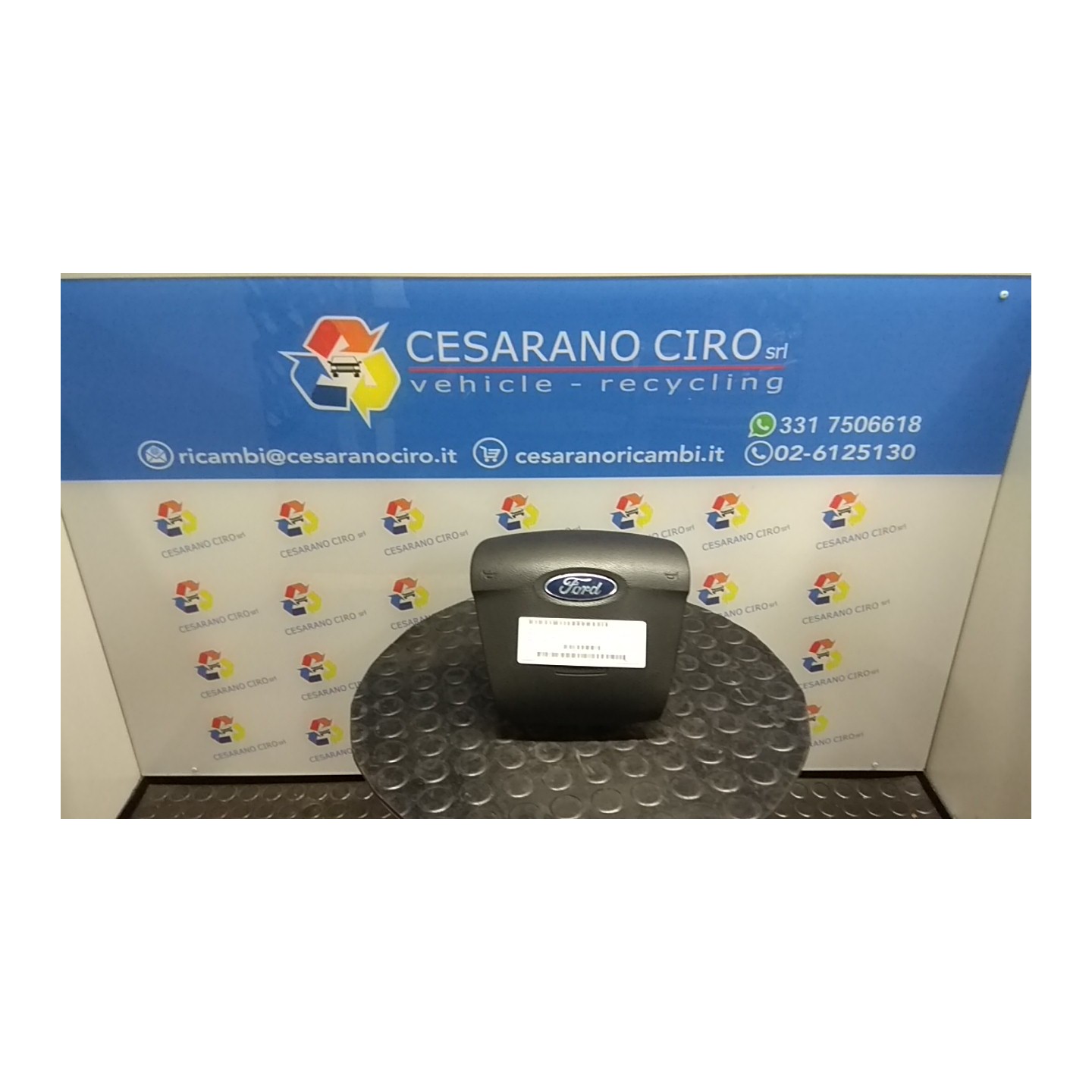 DISPOSITIVO AIRBAG LATO GUIDA 116 FORD S-MAX (CA1) (05/06-03/10) QXWB 1677413