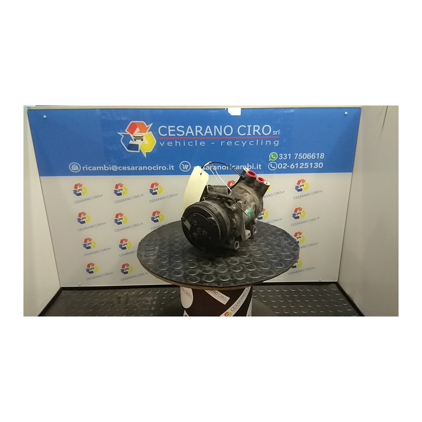 COMPRESSORE A/C 131 RENAULT CLIO 2A SERIE (04/98-04/01) D7FG7 7700106069