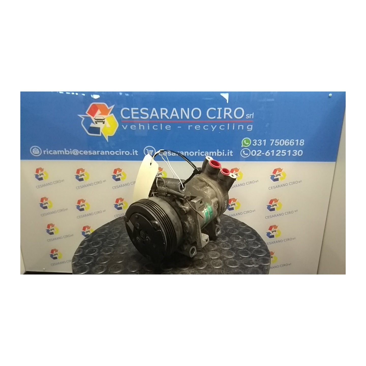 COMPRESSORE A/C 131 RENAULT CLIO 2A SERIE (04/98-04/01) D7FG7 7700106069