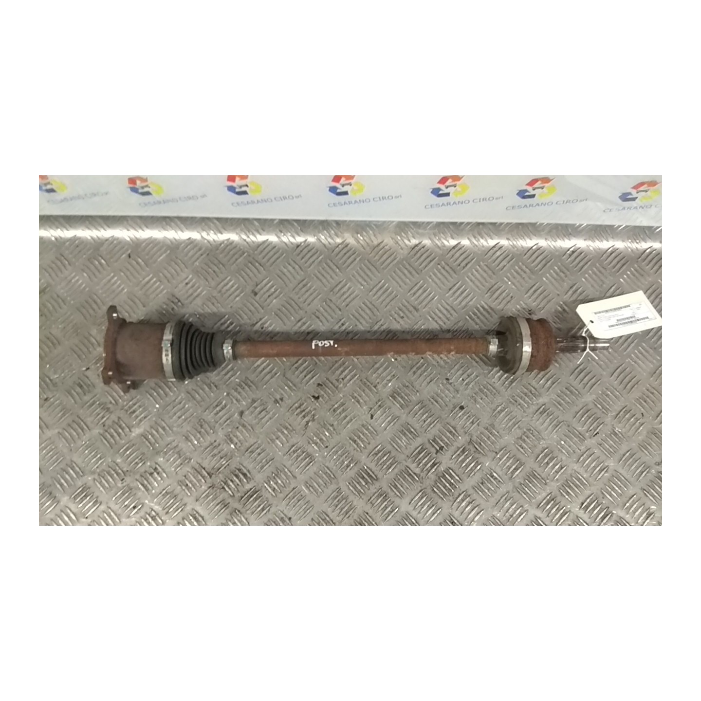 SEMIALBERO POST. COMPL. DX. 104 FIAT PANDA CROSS (33) (09/14-) 312A7000 52044145