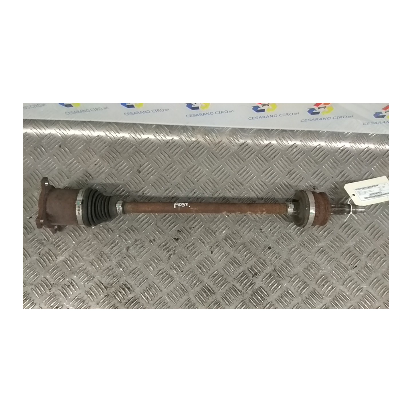 SEMIALBERO POST. COMPL. DX. 104 FIAT PANDA CROSS (33) (09/14-) 312A7000 52044145