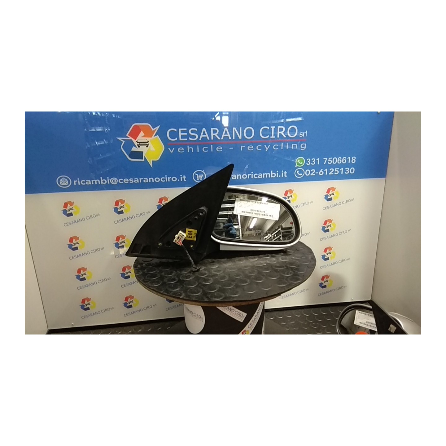 RETROVISORE EST. REGOLAZ. ELETTR. DX. 165 CHEVROLET (DAEWOO) LACETTI (J200) (01/05-12/10) F14D3 96615018