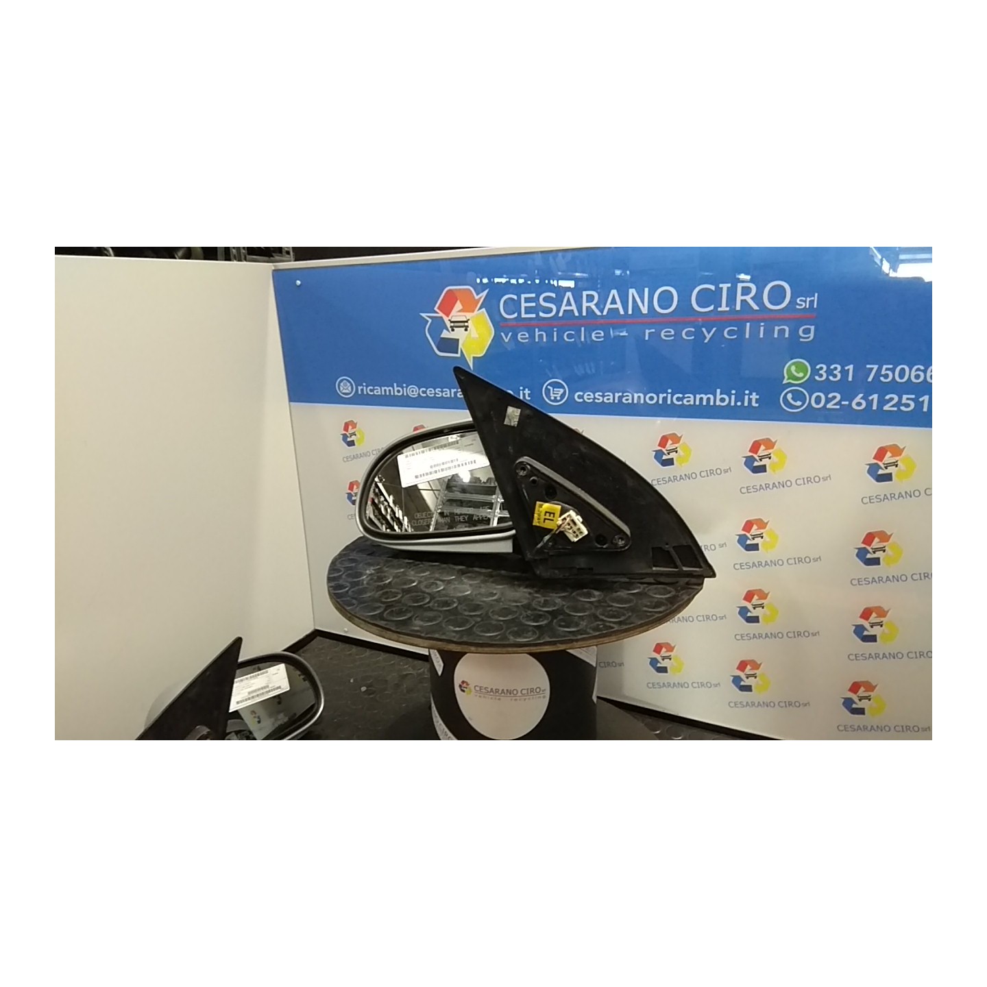 RETROVISORE EST. REGOLAZ. ELETTR. SX. 166 CHEVROLET (DAEWOO) LACETTI (J200) (01/05-12/10) F14D3 96546905