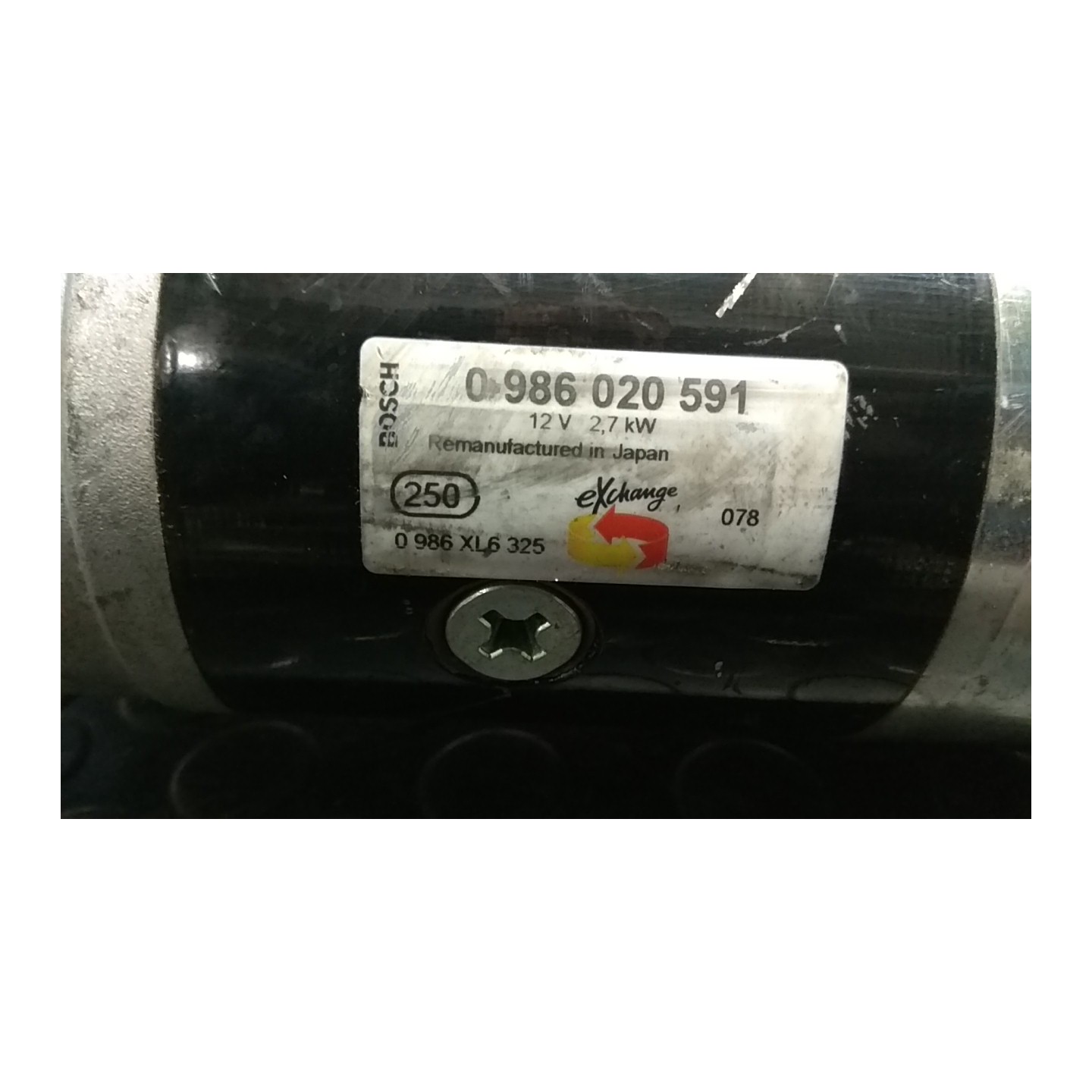 MOTORINO AVVIAMENTO 12V 2.7KW C/ATM 015 TOYOTA LAND CRUISER (11/02-11/09) 1KDFTV 2810030051