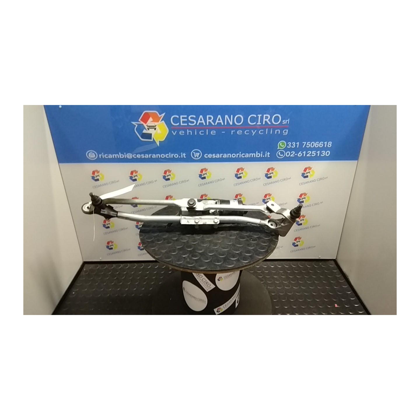 MECCANISMO TERGIPARABREZZA 040 BMW SERIE 1 (E81/E87) (03/07-12/12 N47D20A 61617192963