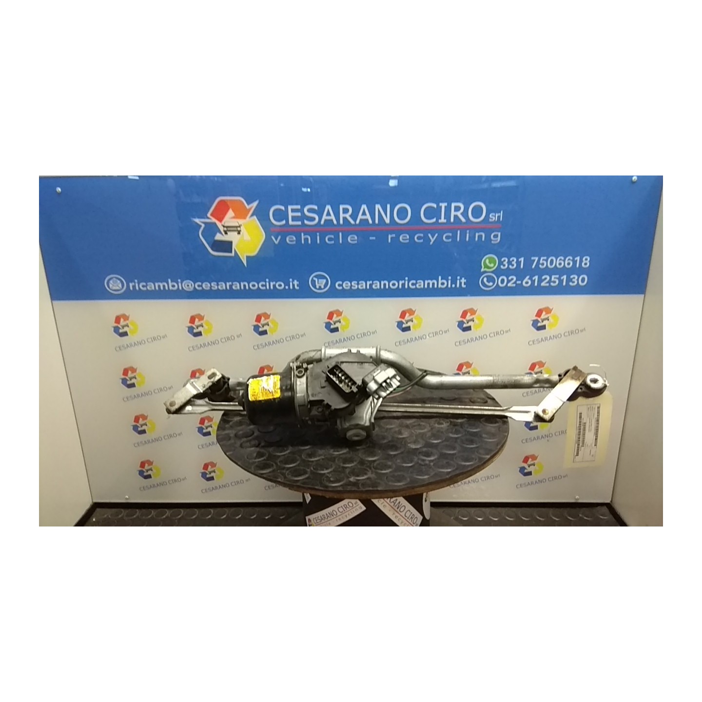 MECCANISMO TERGIPARABREZZA VALEO 032 RENAULT CLIO 2A SERIE (05/01-11/10) D7FG7 7701052155