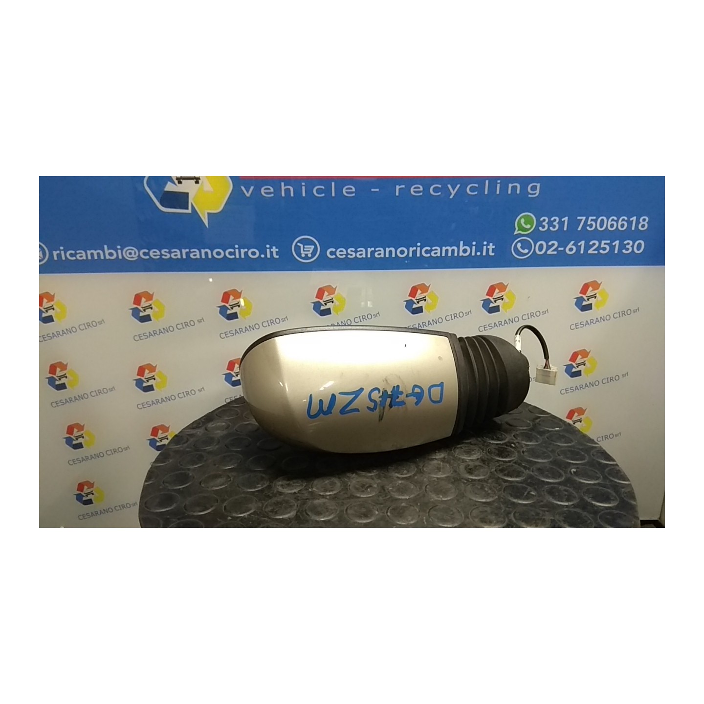 RETROVISORE EST. REGOLAZ. ELETTR. DX. 055 FIAT PUNTO (2U) (07/03-01/07) 188A4000 735395757
