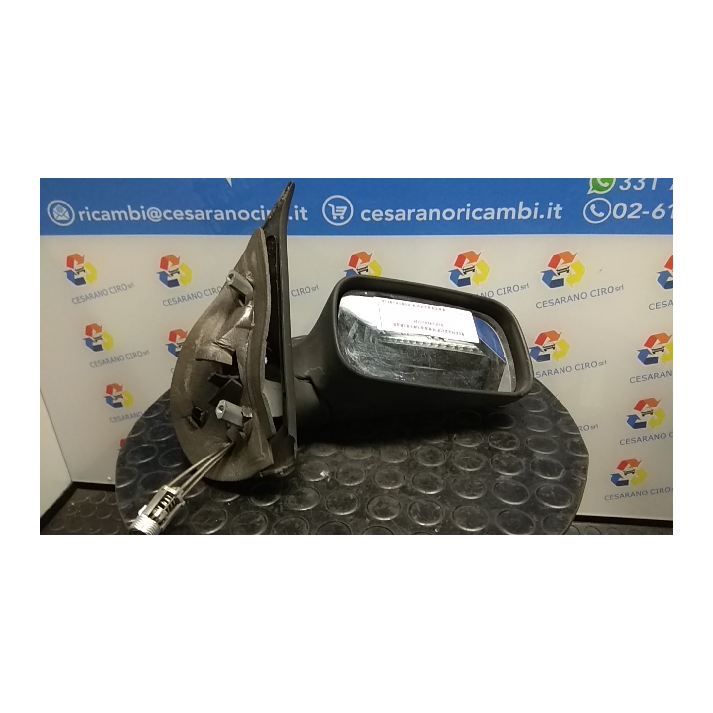 RETROVISORE EST. DX. 060 FIAT PUNTO 1A SERIE (11/93-10/99) 176B2000 5895319