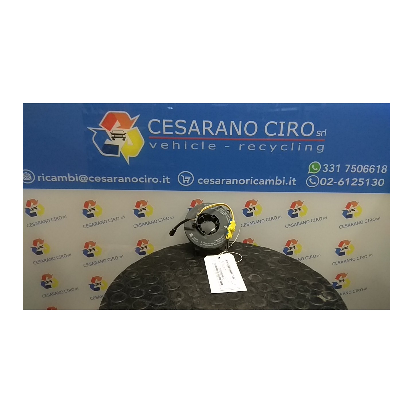 CONTATTO SPIRALIFORME AIRBAG 107 OPEL AGILA (H00) (04/00-09/04) Z12XE 24436919