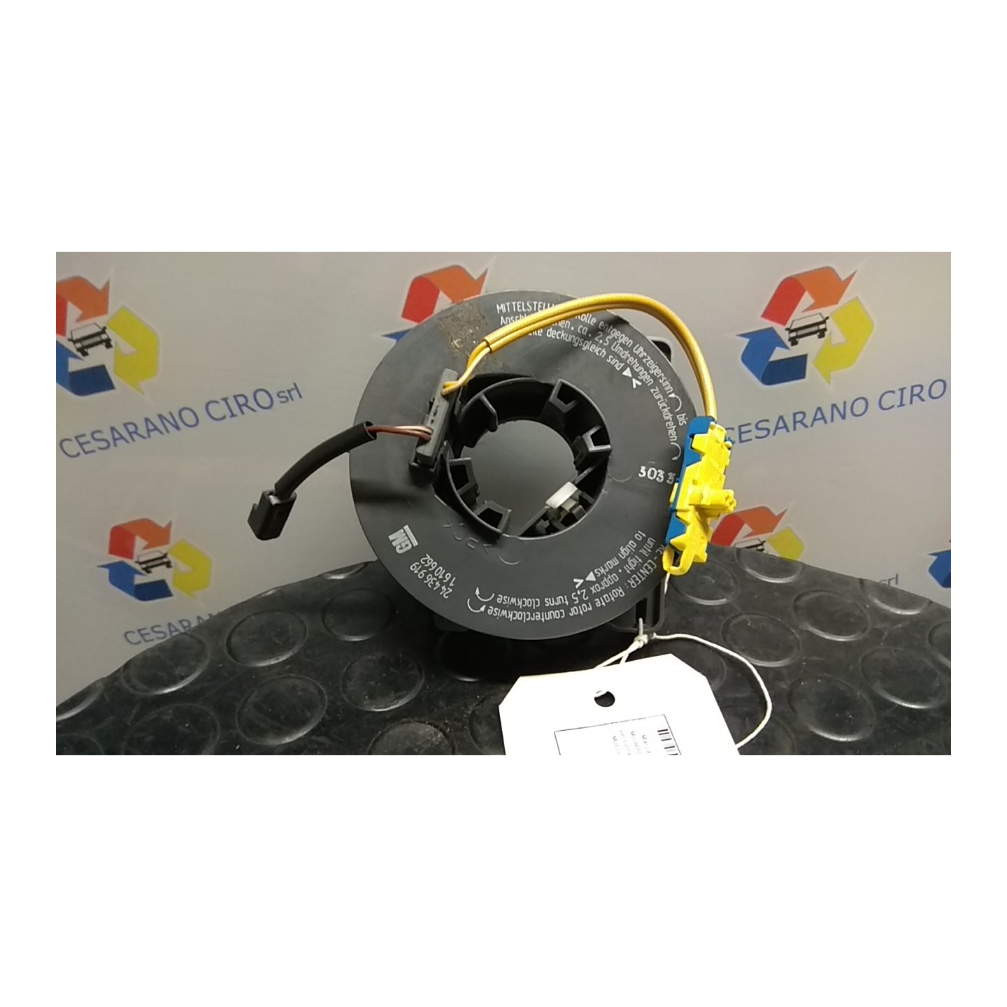 CONTATTO SPIRALIFORME AIRBAG 107 OPEL AGILA (H00) (04/00-09/04) Z12XE 24436919