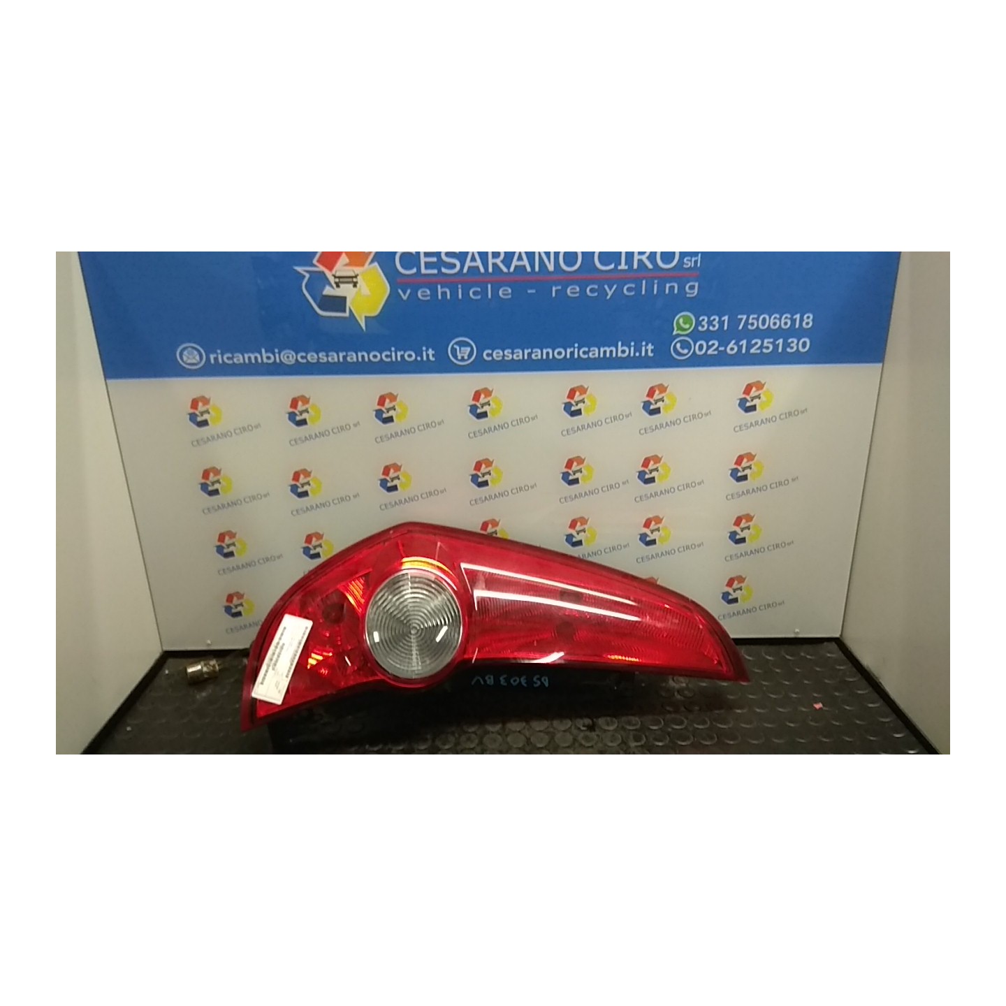 FANALE POST. SX. 198 OPEL AGILA (H08) (01/08-) K12B 93193683