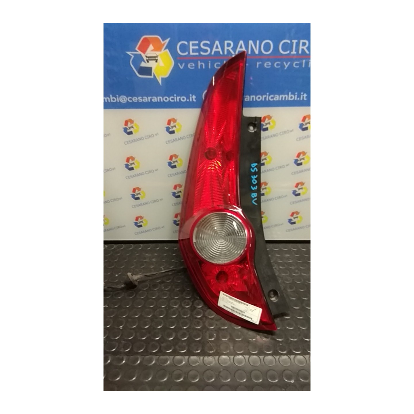 FANALE POST. SX. 198 OPEL AGILA (H08) (01/08-) K12B 93193683
