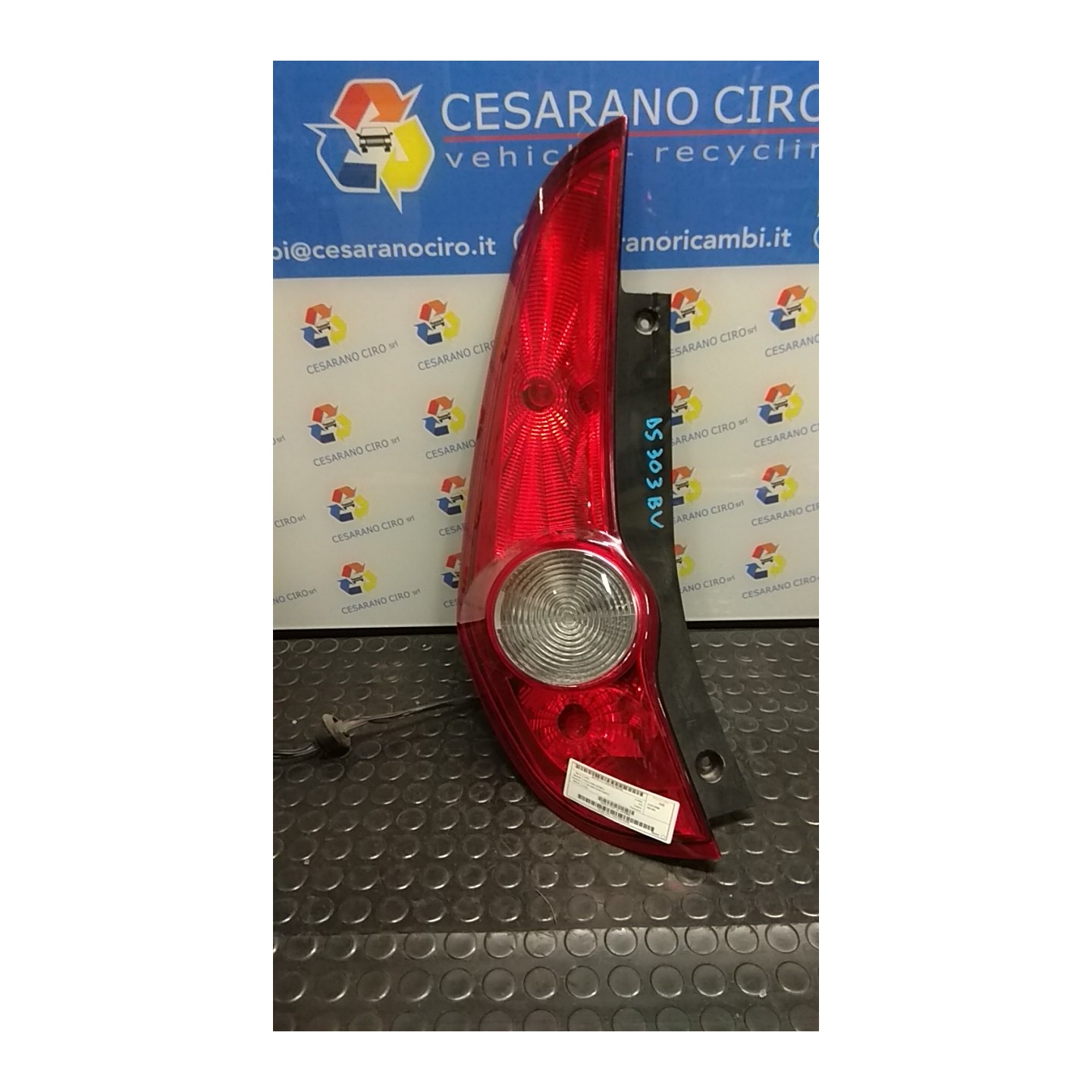 FANALE POST. SX. 198 OPEL AGILA (H08) (01/08-) K12B 93193683