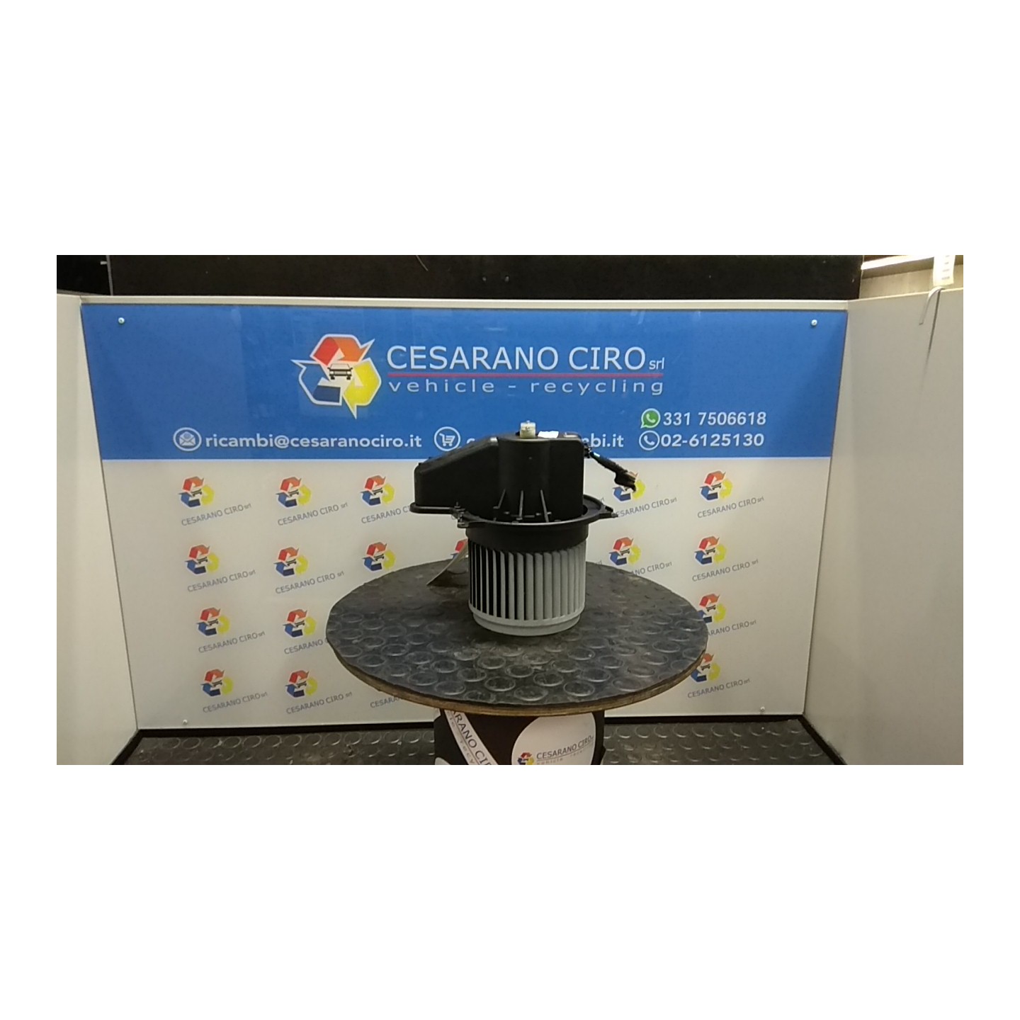MOTORINO VENTILAZIONE ABITACOLO 207 FIAT PANDA (33) (12/11-04/17) 199A9000 77366917