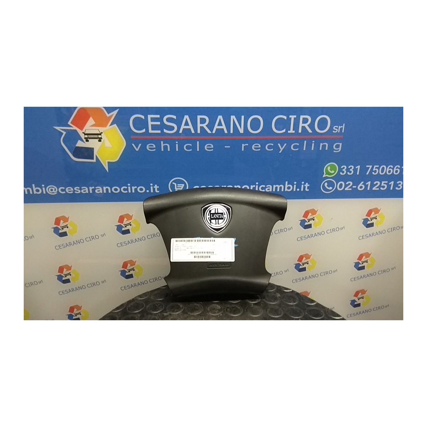 DISPOSITIVO AIRBAG LATO GUIDA 218 LANCIA THESIS (SJ) (06/02-04/08) 841P000 156040255