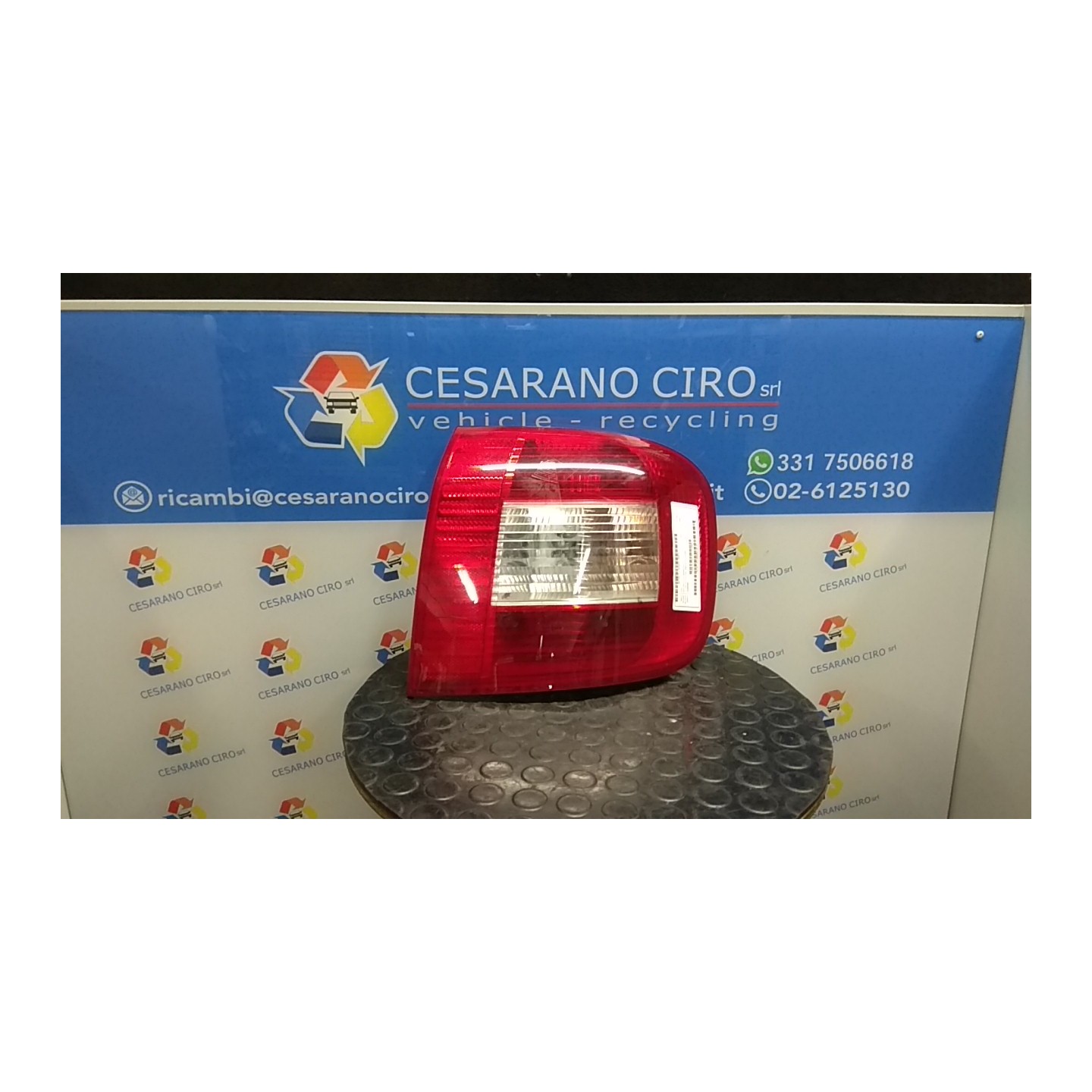FANALE POST. DX. 010 FIAT MULTIPLA (1F) (05/04-04/12) 182B6000 51720552