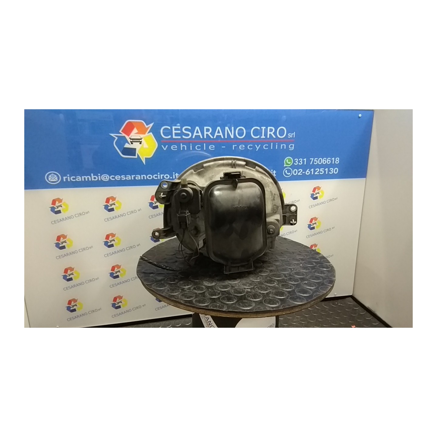 PROIETTORE SX. 020 RENAULT TWINGO 1A SERIE (08/98-09/07) D7FF7 7701049686