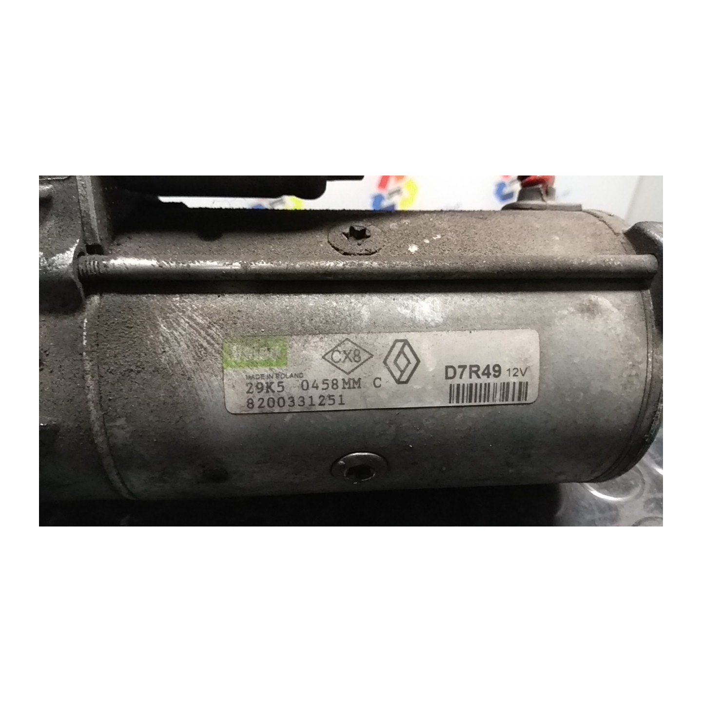 MOTORINO AVVIAMENTO 034 RENAULT SCENIC 2A SERIE (06/03-08/09) F9QE8 8200628426