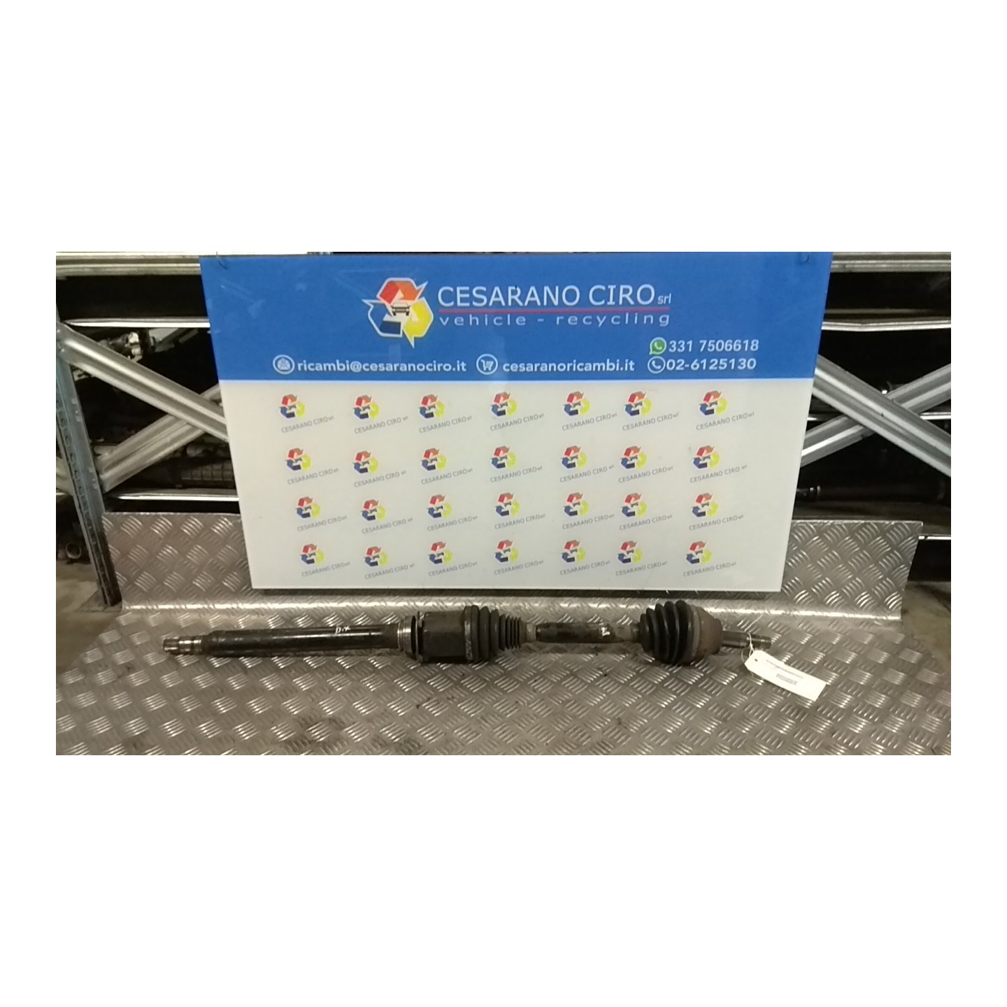 SEMIALBERO ANT. COMPL. DX. 115 ALFA ROMEO 159 (X3/X9) (07/05-06/13) 939B5000 50517131