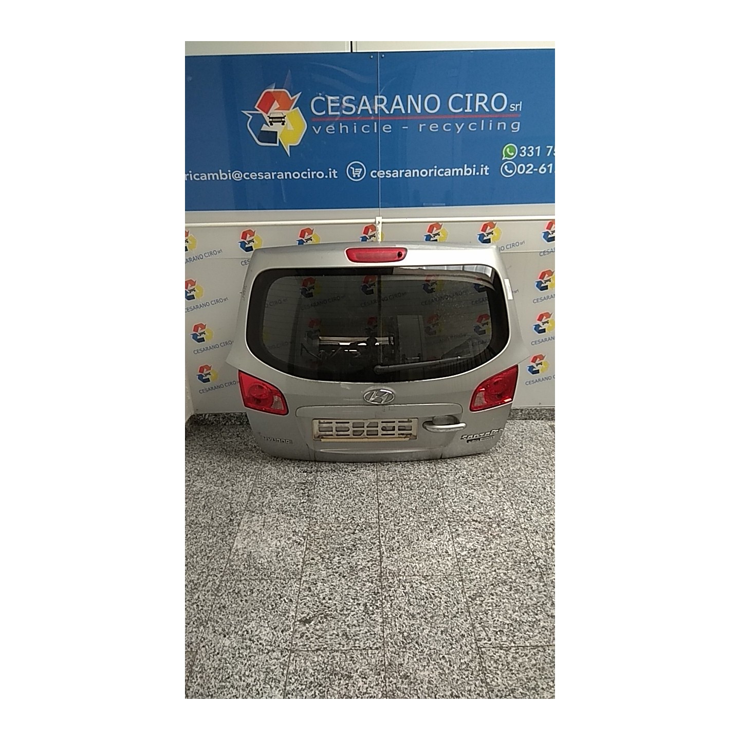 PORTELLO POST. 002 HYUNDAI SANTA FE 2A SERIE (03/06-12/10 D4EB 737002B180