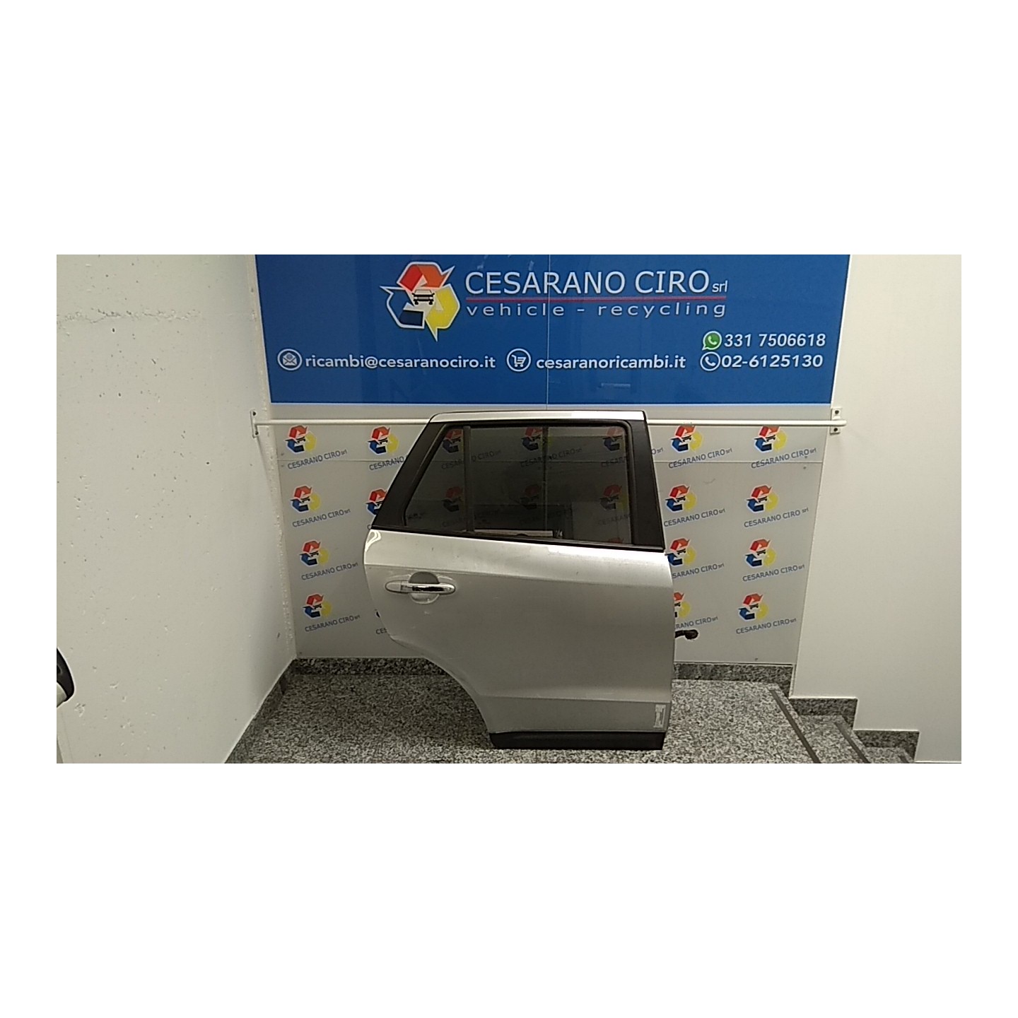 PORTA POST. GLS DX. 004 HYUNDAI SANTA FE 2A SERIE (03/06-12/10 D4EB 770032B030
