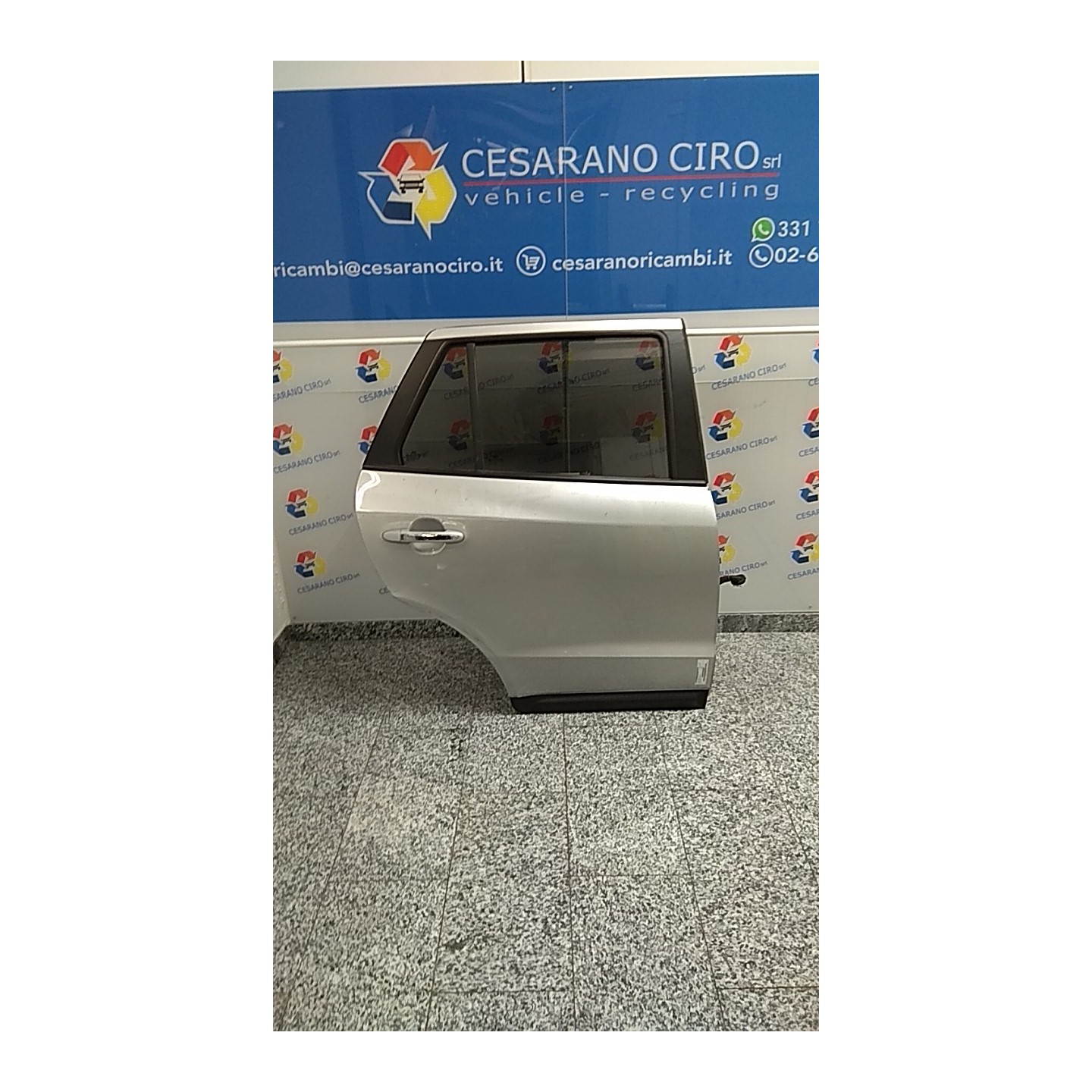 PORTA POST. GLS DX. 004 HYUNDAI SANTA FE 2A SERIE (03/06-12/10 D4EB 770032B030
