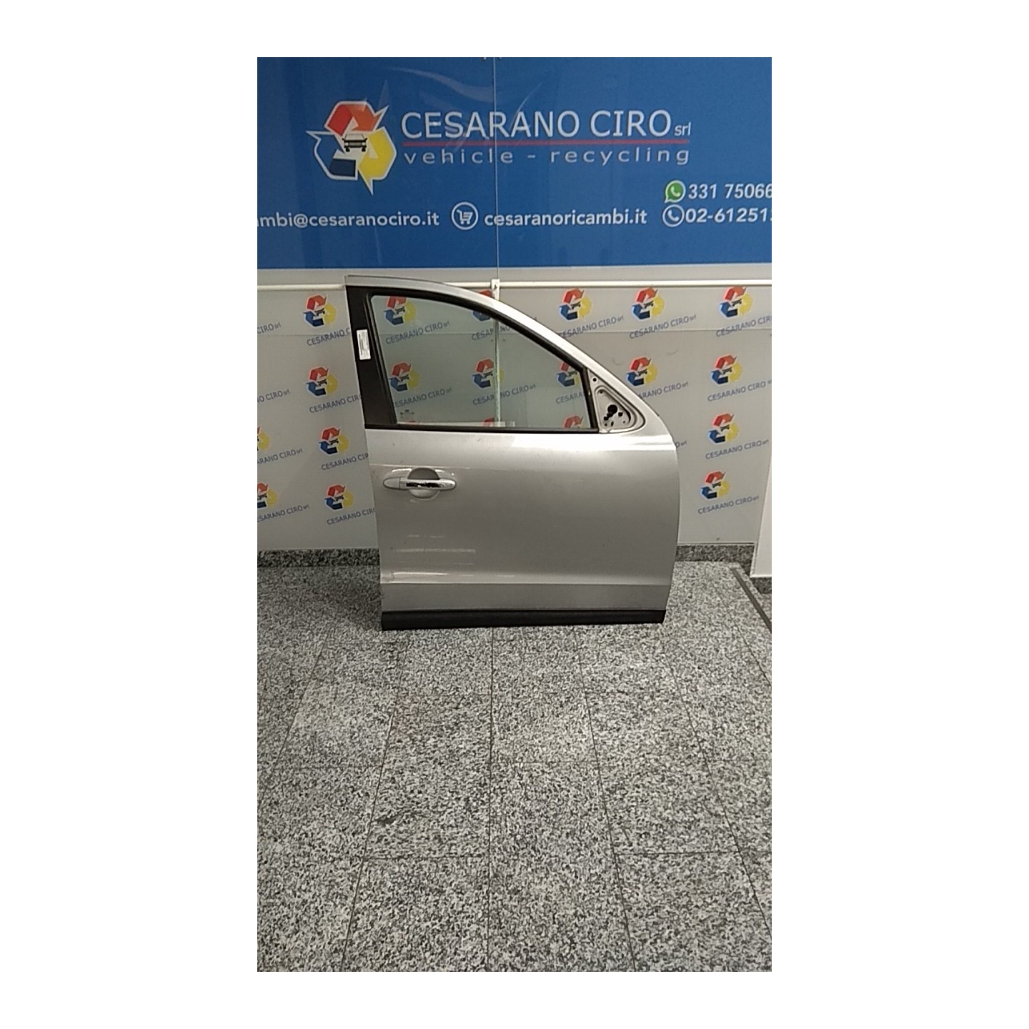 PORTA ANT. GLS DX. 006 HYUNDAI SANTA FE 2A SERIE (03/06-12/10 D4EB 760042B030
