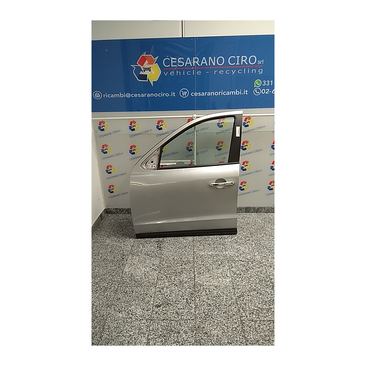PORTA ANT. GLS SX. 007 HYUNDAI SANTA FE 2A SERIE (03/06-12/10 D4EB 760032B030