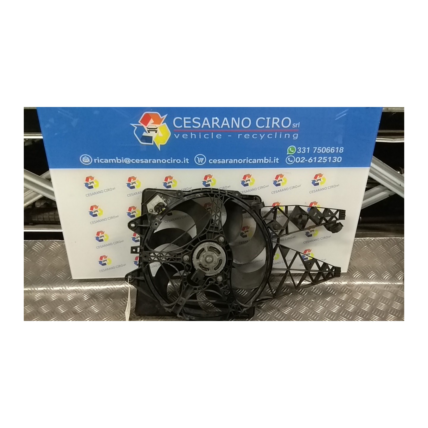 CONVOGLIATORE ARIA C/ELETTROVENTOLA C/A/C 046 ALFA ROMEO MITO (X6) (06/08-06/11) 955A3000 50531019