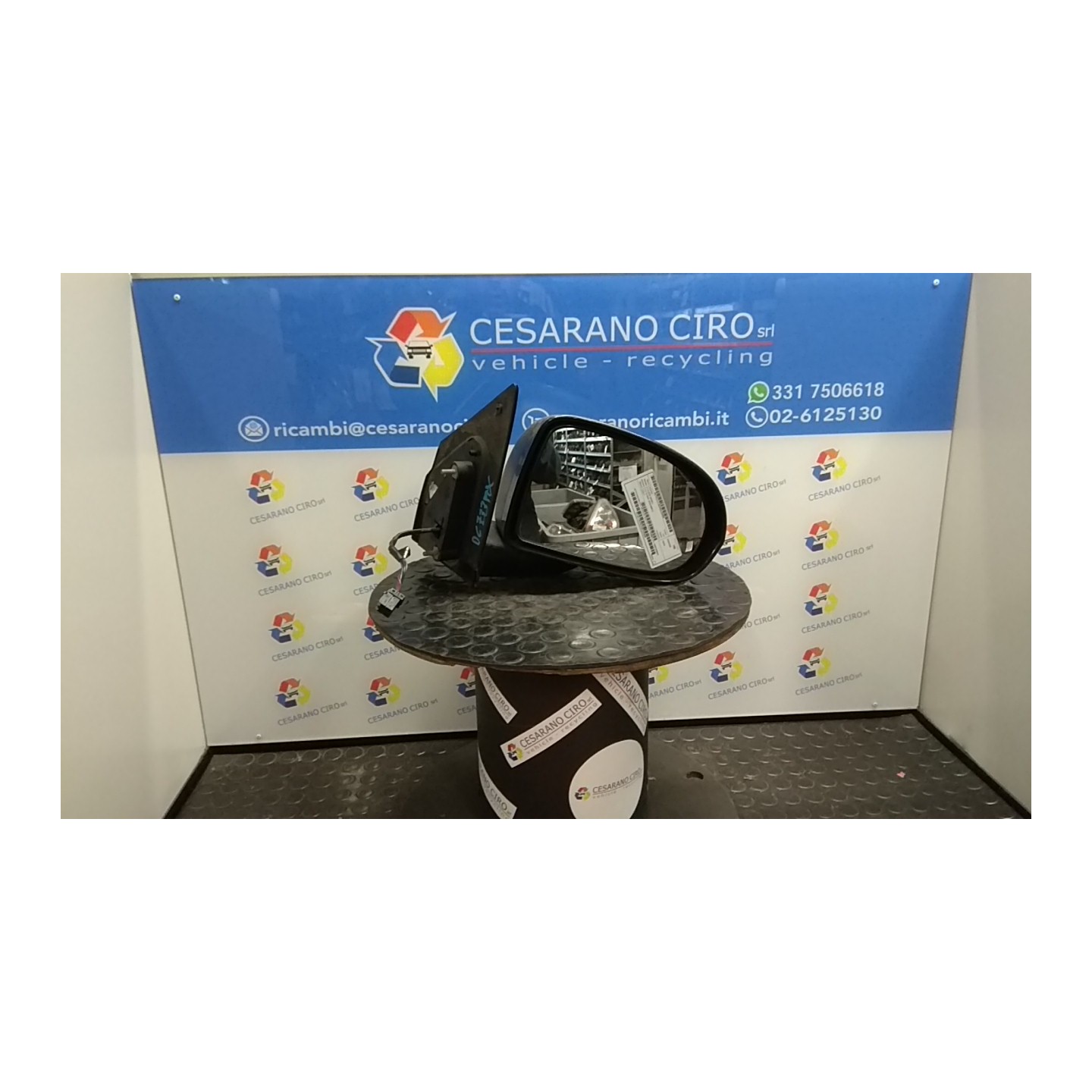 RETROVISORE EST. REGOLAZ. ELETTR. C/GUK TERMICO DX. 086 DODGE CALIBER (05/06-) BSY K05074208AG