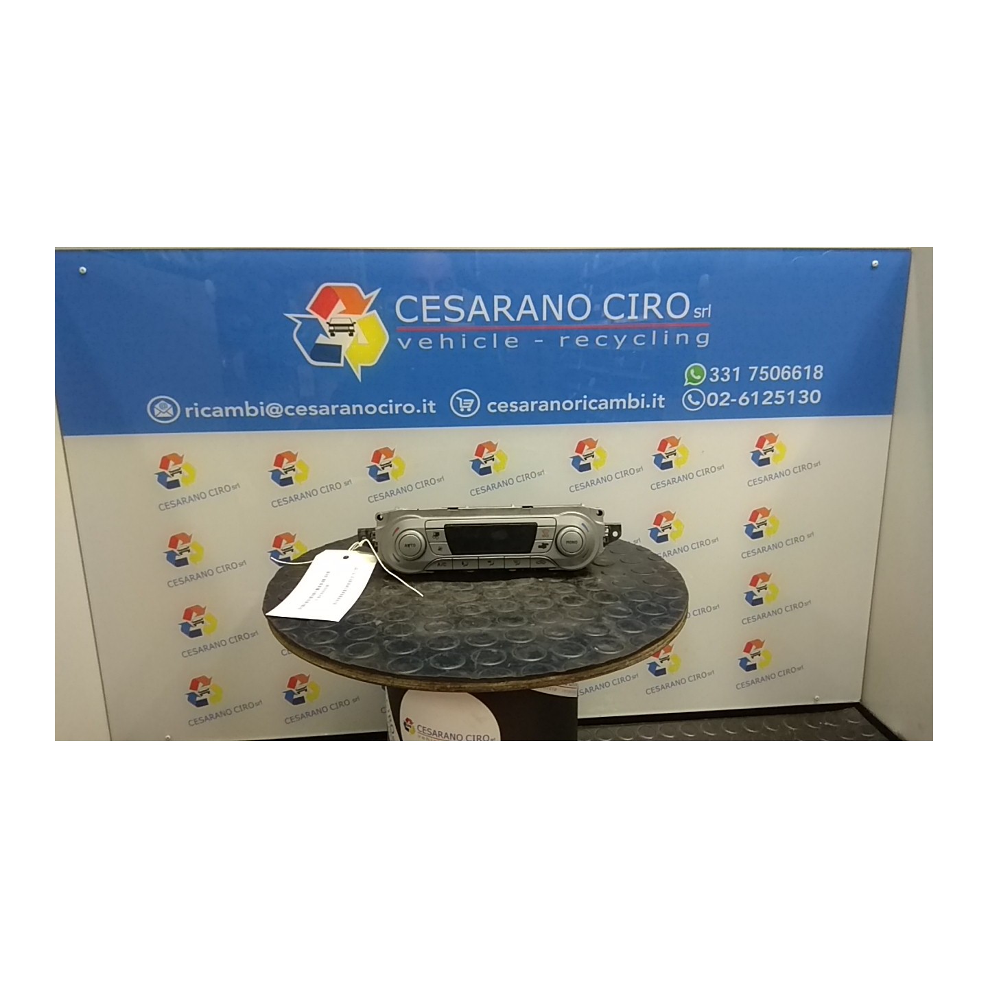 BLOCCO COMANDO CLIMATIZZAZIONE C/A/C AUT. 025 FORD FOCUS (CB4) (01/08-12/11) G6DB 1698893