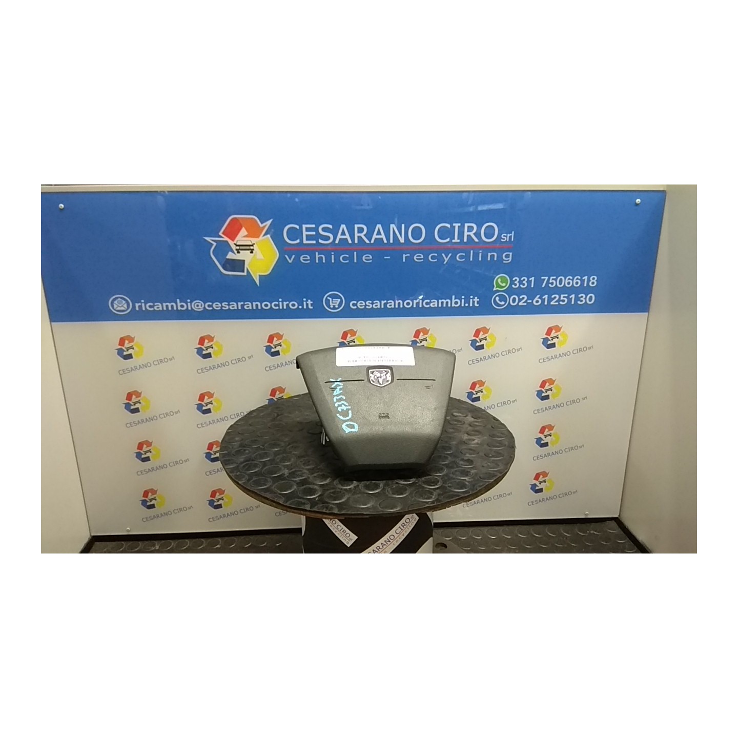 DISPOSITIVO AIRBAG LATO GUIDA KA 001 DODGE CALIBER (05/06-) BSY K0XS26DK5AH