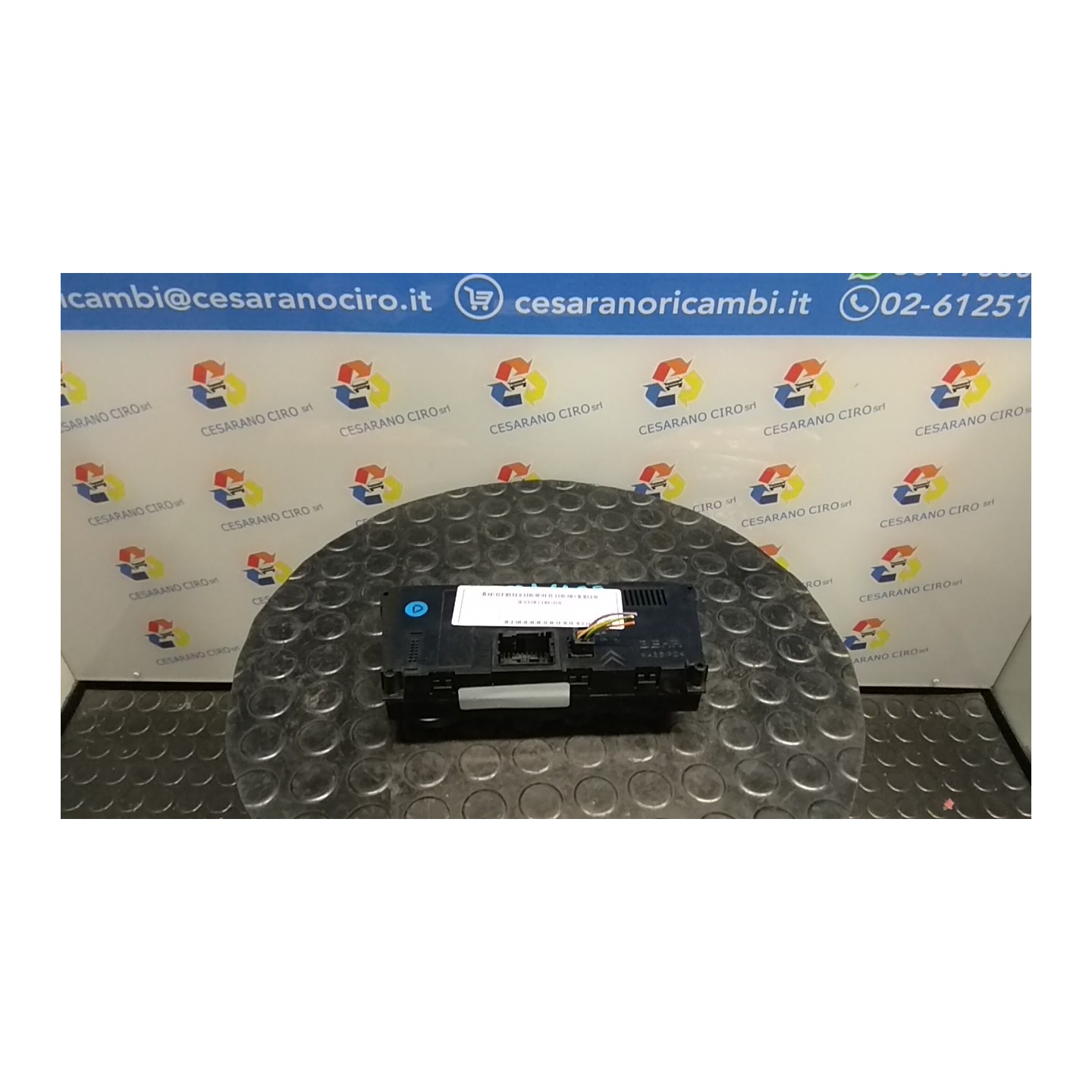 BLOCCO COMANDO CLIMATIZZAZIONE RAFFREDDAM. AUTOM. 008 PEUGEOT 3008 (04/09-10/13) RHH 6452W5