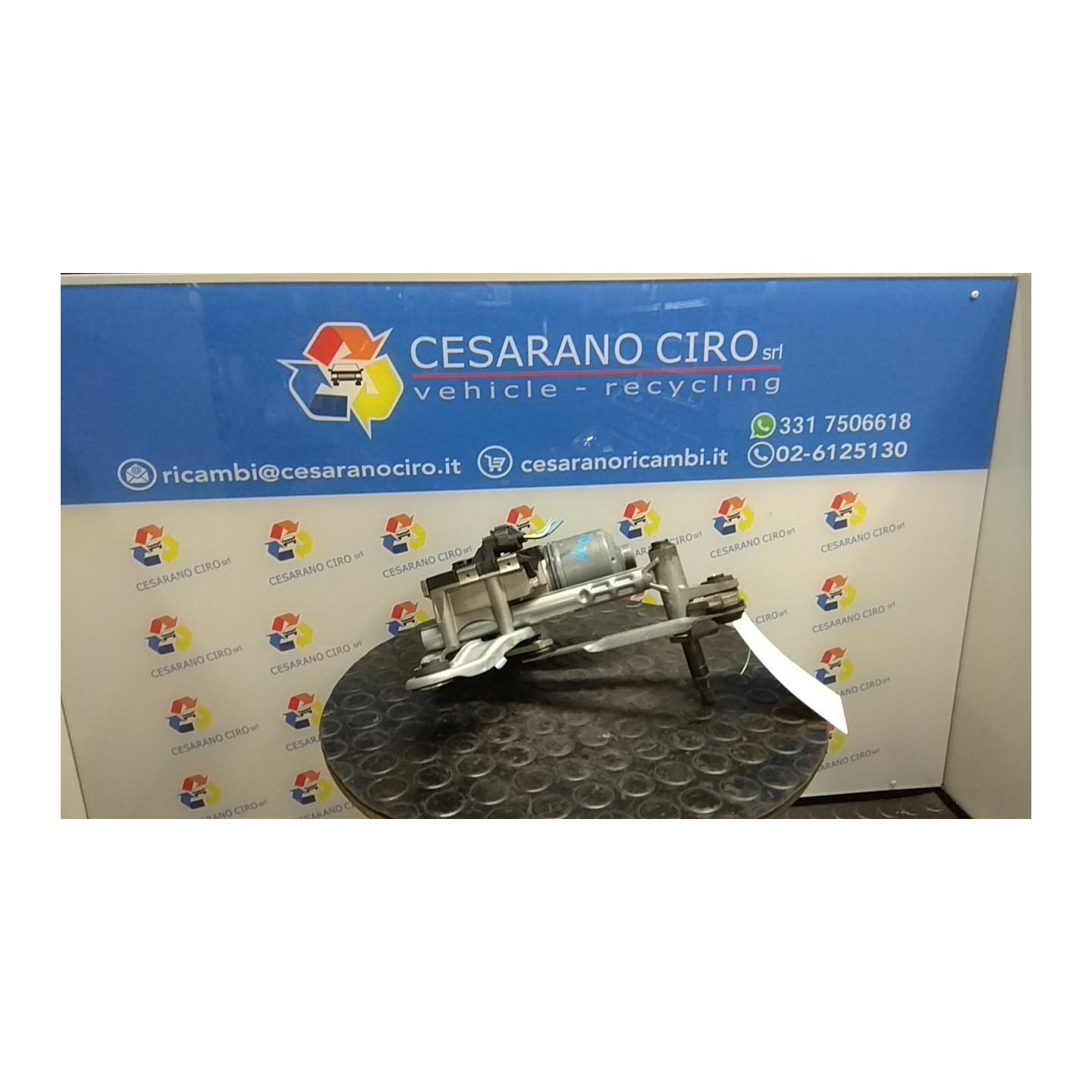 MOTORINO TERGIPARABREZZA DX. 010 PEUGEOT 3008 (04/09-10/13) RHH 6405PA