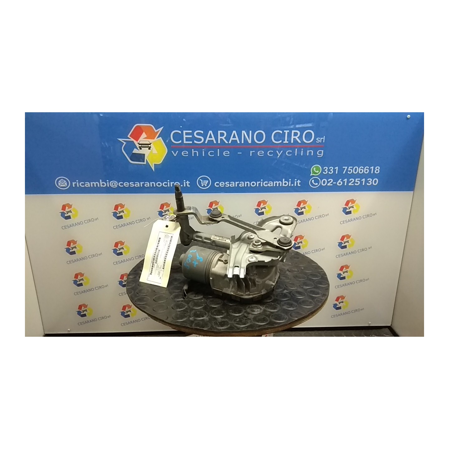 MOTORINO TERGIPARABREZZA SX. 011 PEUGEOT 3008 (04/09-10/13) RHH 6405NZ